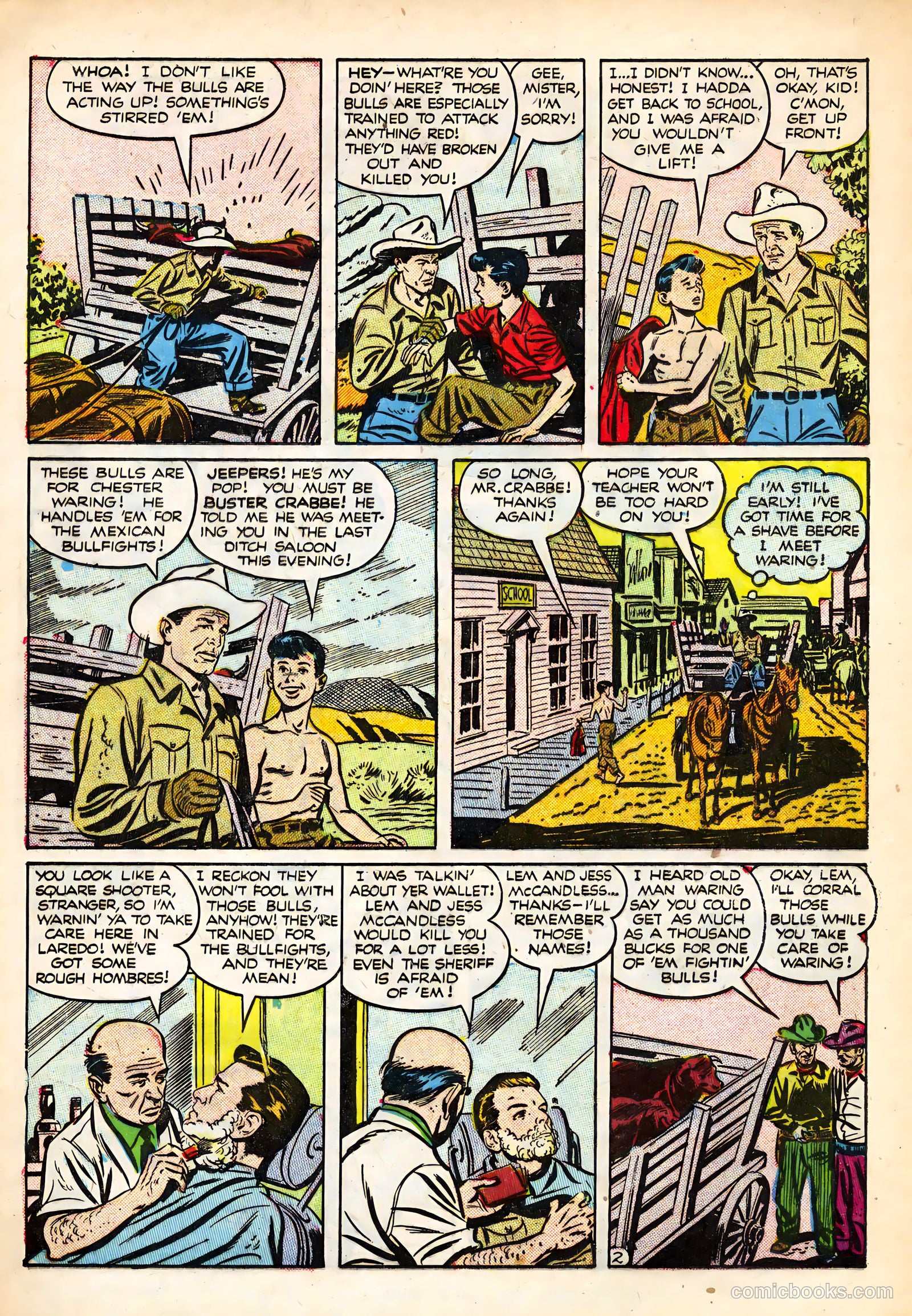 The Amazing Adventures of Buster Crabbe #1 — page 16 of 36