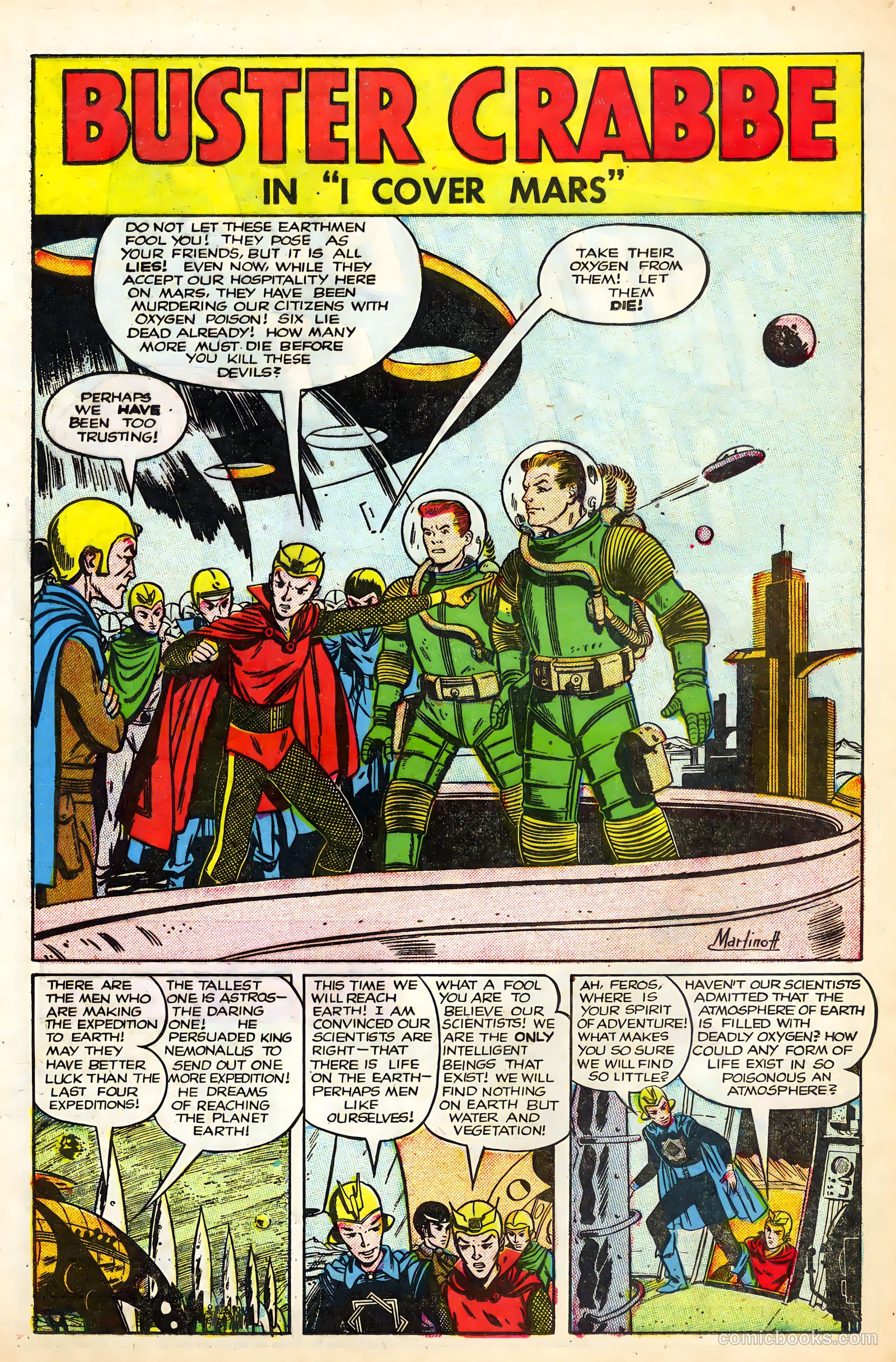 The Amazing Adventures of Buster Crabbe #1 — page 24 of 36
