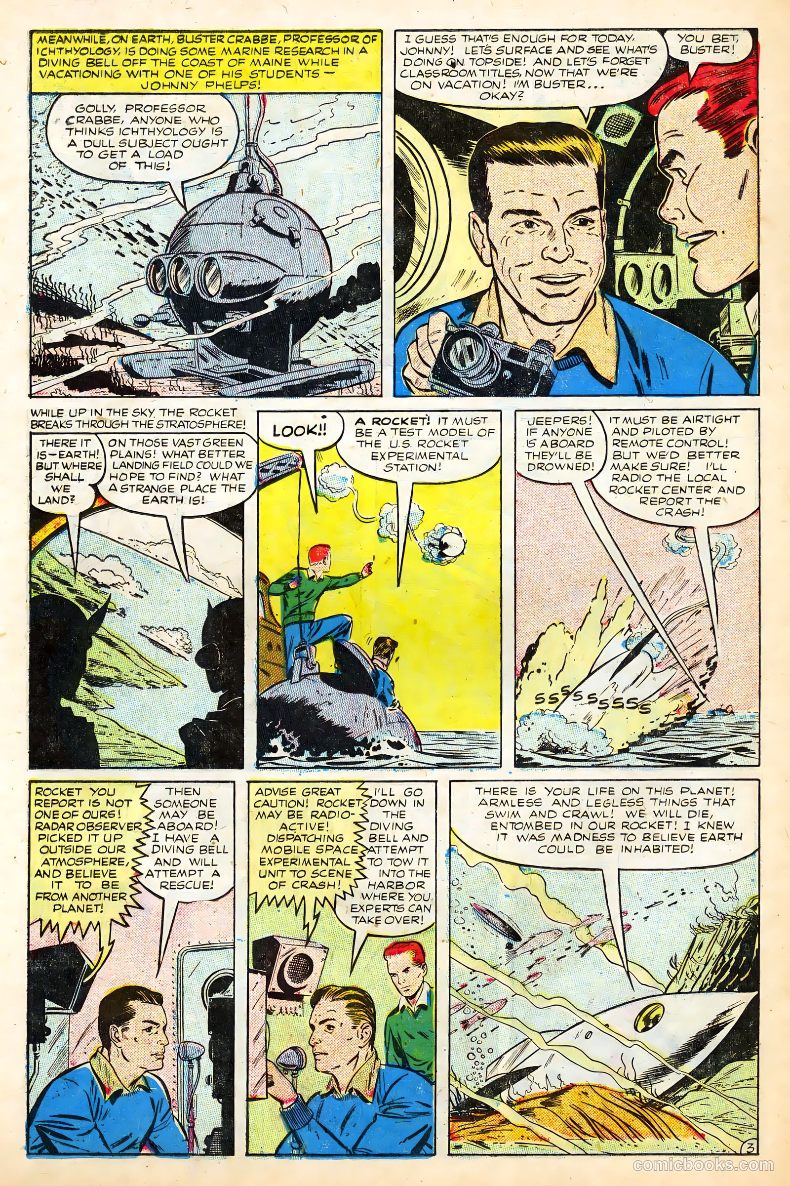The Amazing Adventures of Buster Crabbe #1 — page 26 of 36