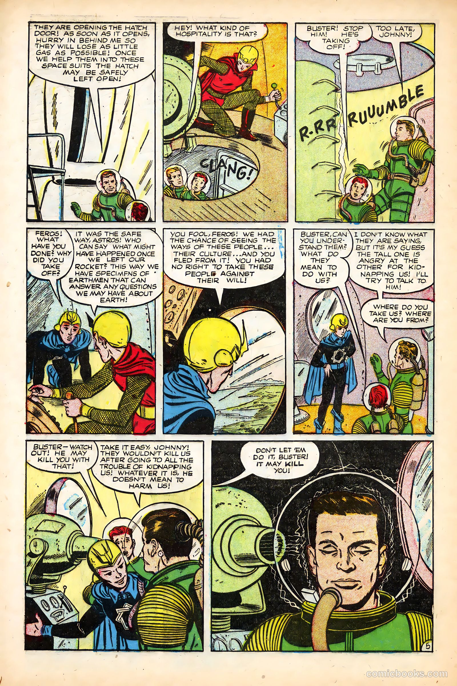 The Amazing Adventures of Buster Crabbe #1 — page 28 of 36