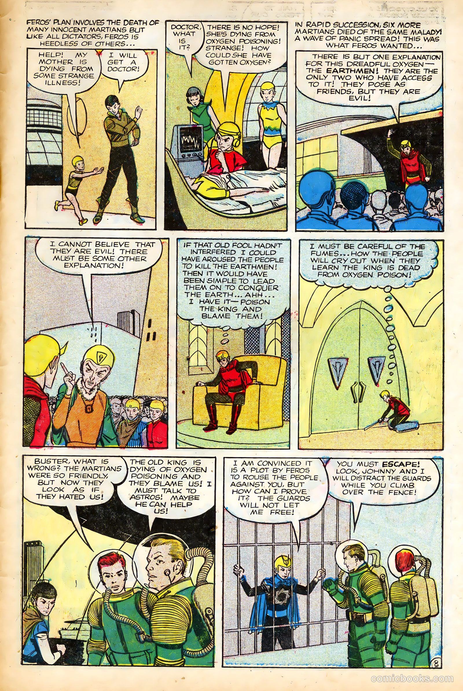 The Amazing Adventures of Buster Crabbe #1 — page 31 of 36