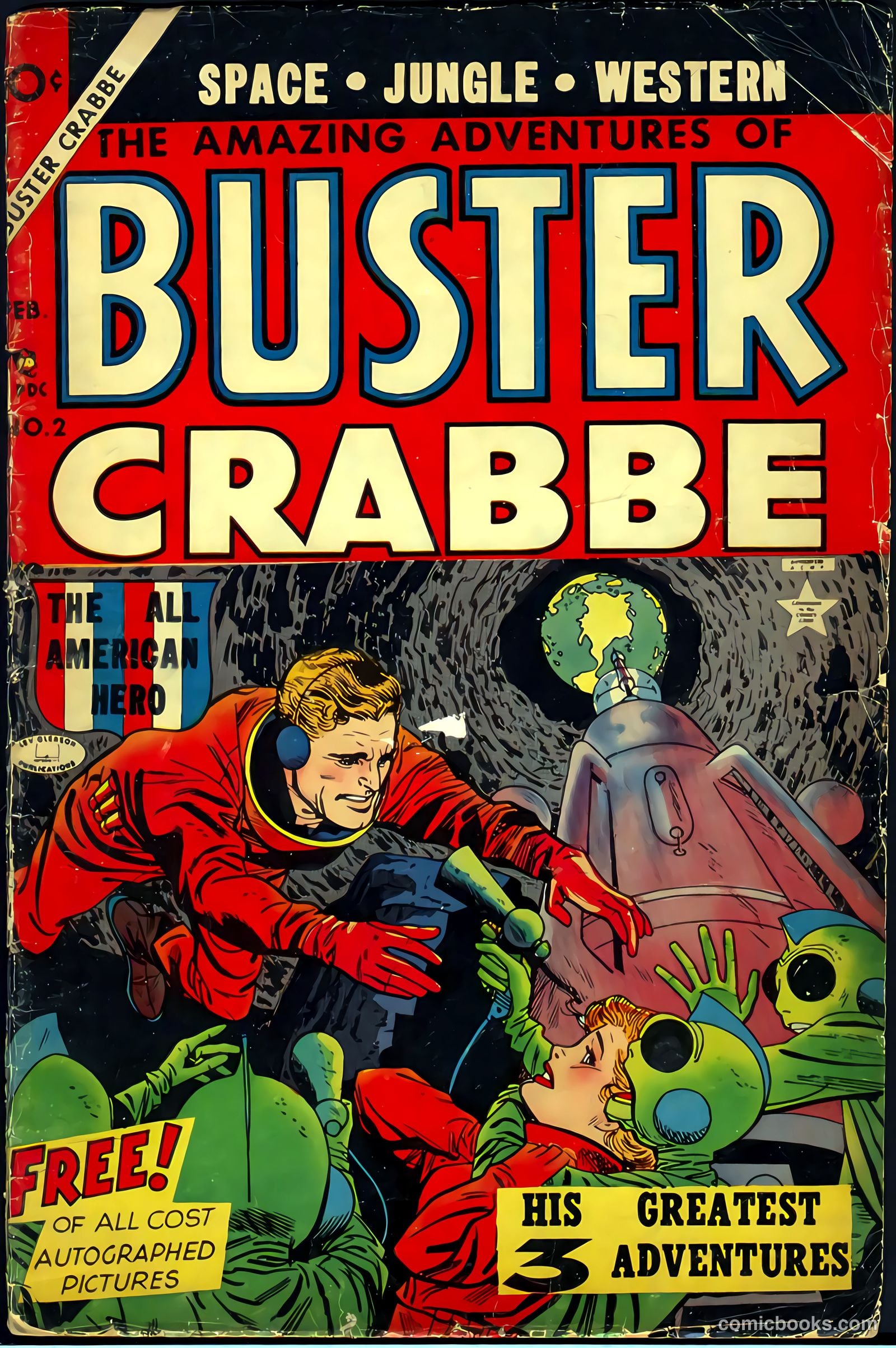 The Amazing Adventures of Buster Crabbe #2 — page 1 of 36