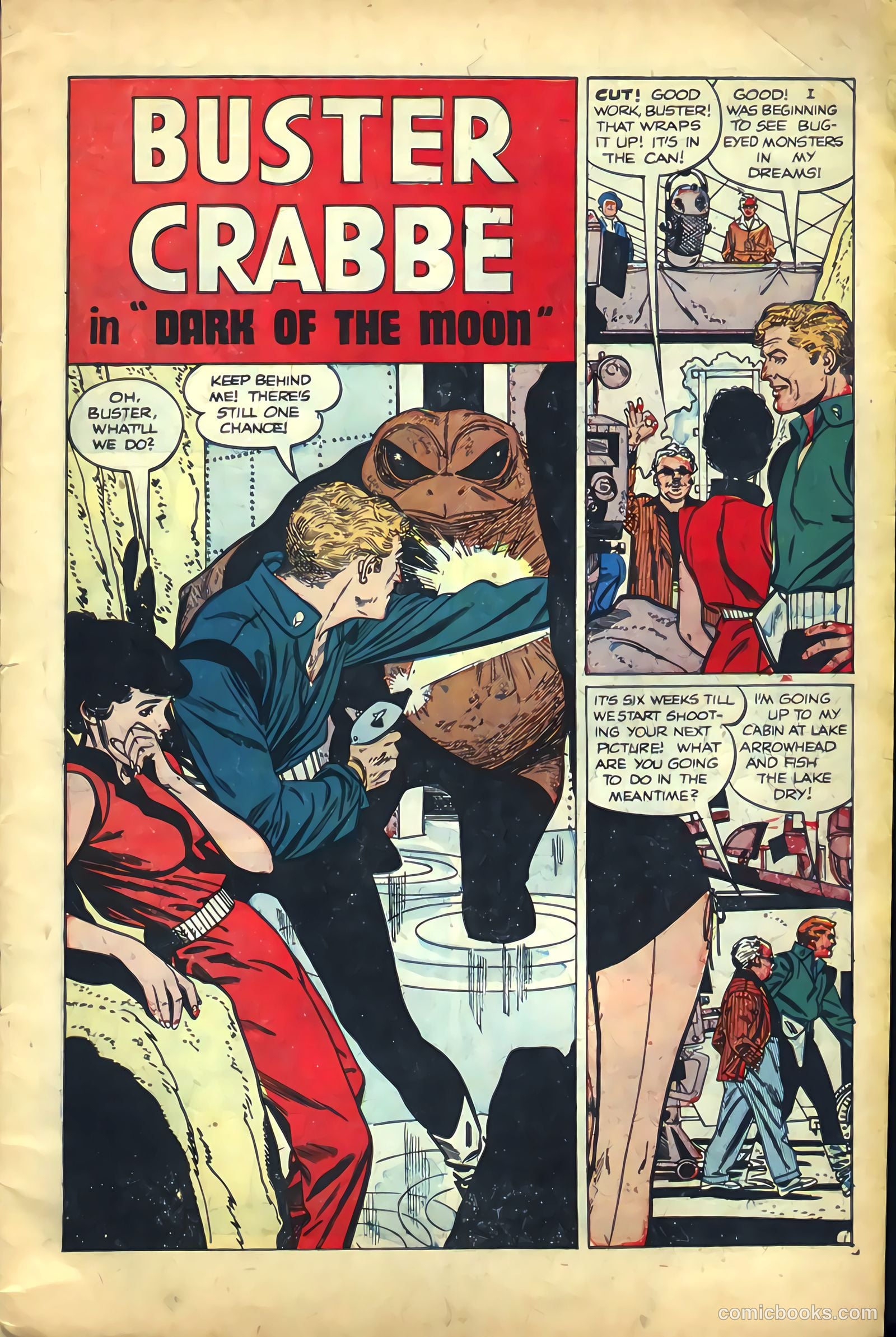 The Amazing Adventures of Buster Crabbe #2 — page 3 of 36