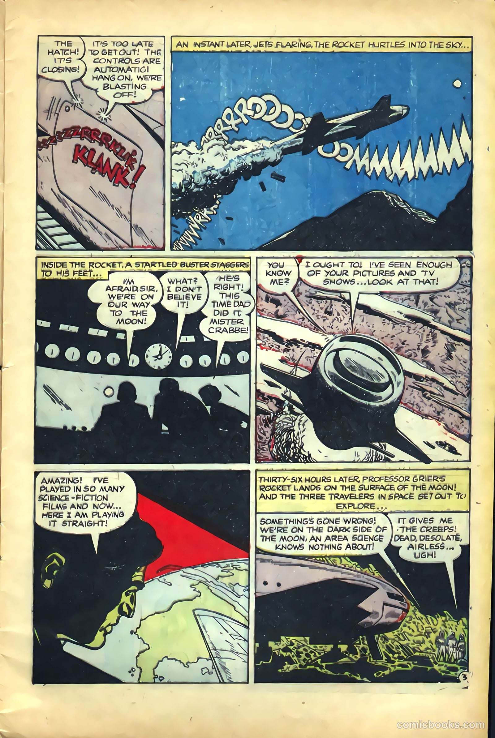 The Amazing Adventures of Buster Crabbe #2 — page 5 of 36