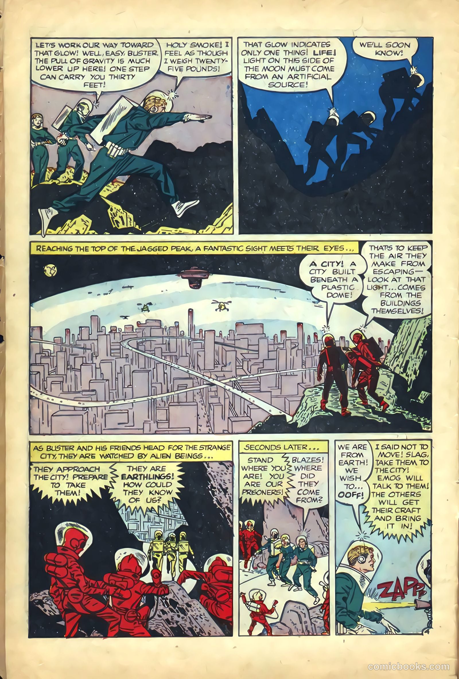 The Amazing Adventures of Buster Crabbe #2 — page 6 of 36