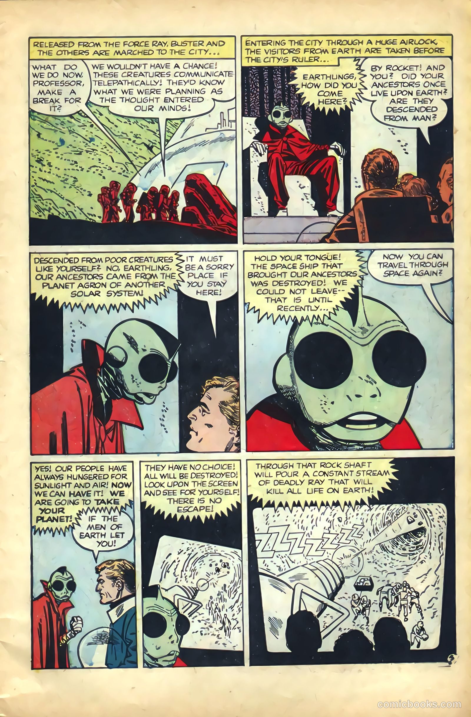 The Amazing Adventures of Buster Crabbe #2 — page 7 of 36