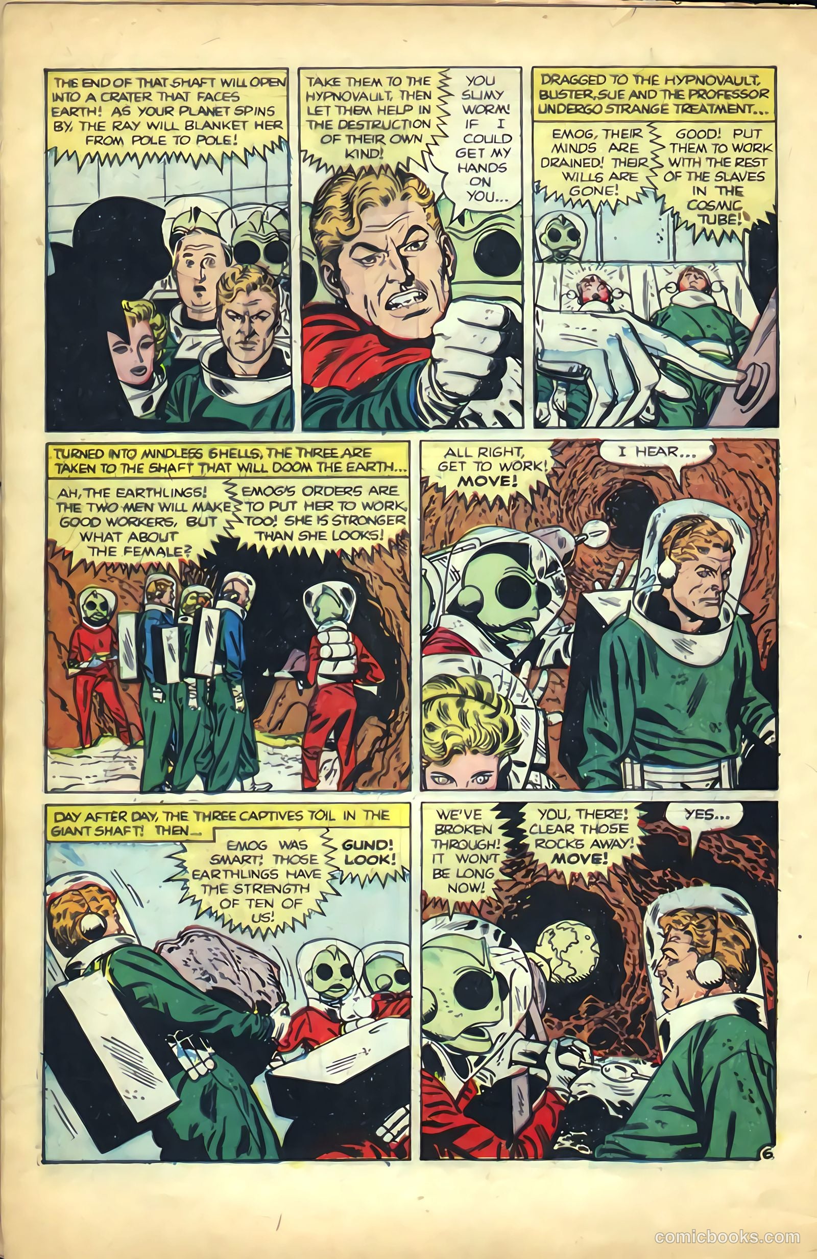The Amazing Adventures of Buster Crabbe #2 — page 8 of 36