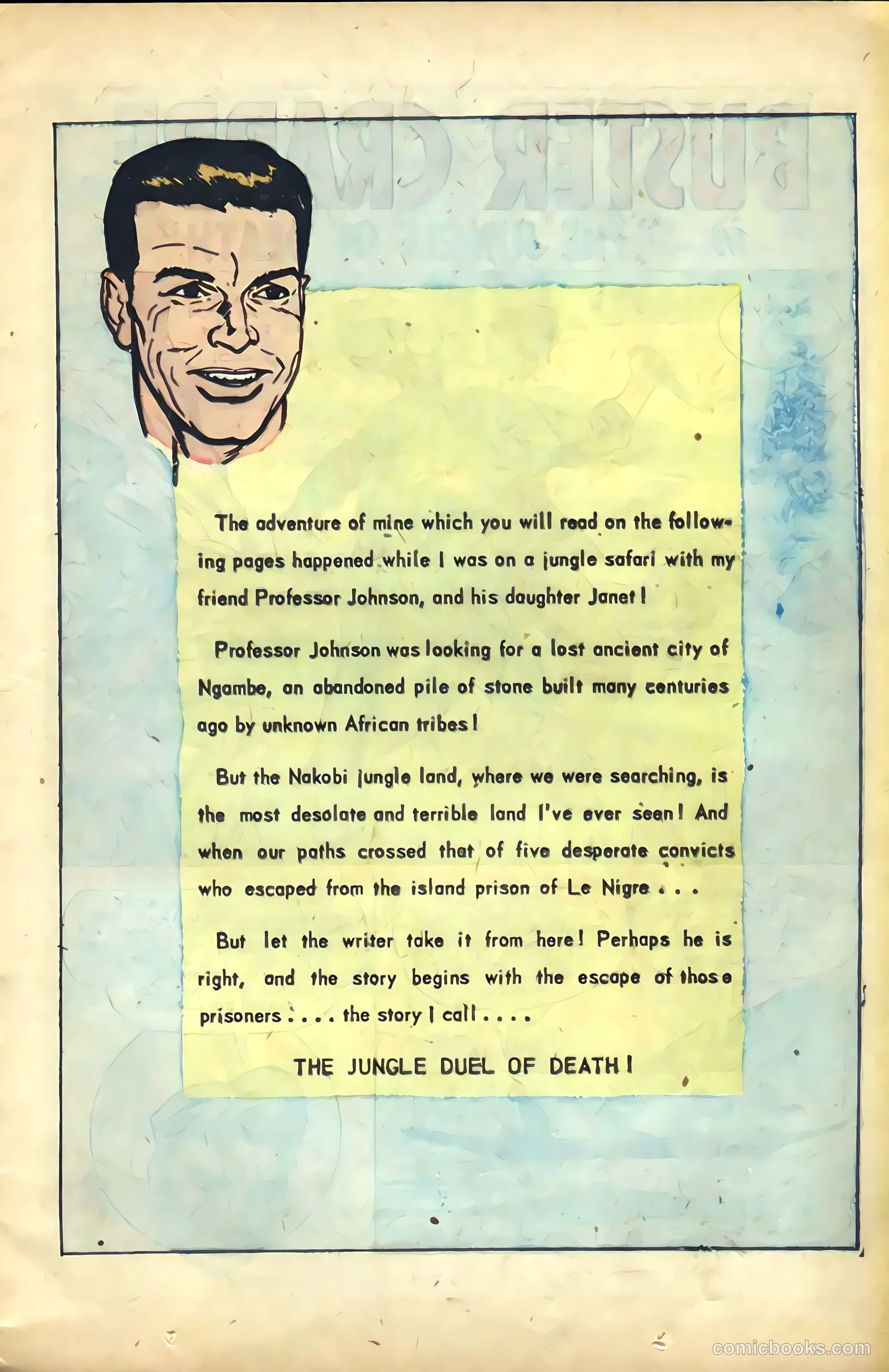 The Amazing Adventures of Buster Crabbe #2 — page 13 of 36