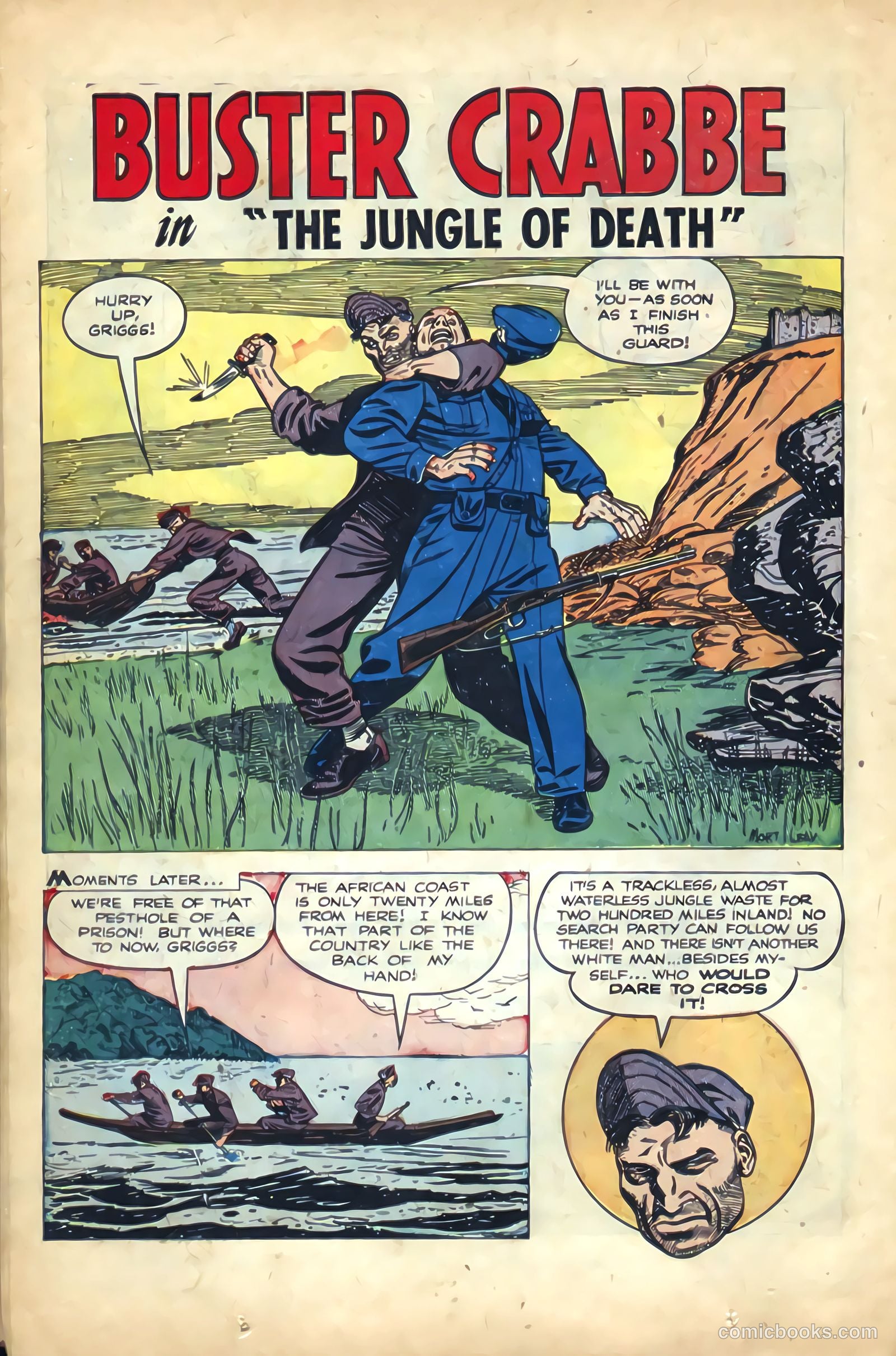 The Amazing Adventures of Buster Crabbe #2 — page 14 of 36