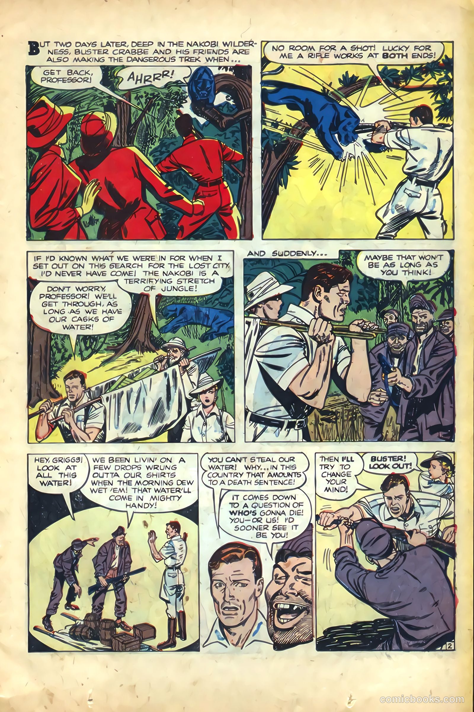 The Amazing Adventures of Buster Crabbe #2 — page 15 of 36