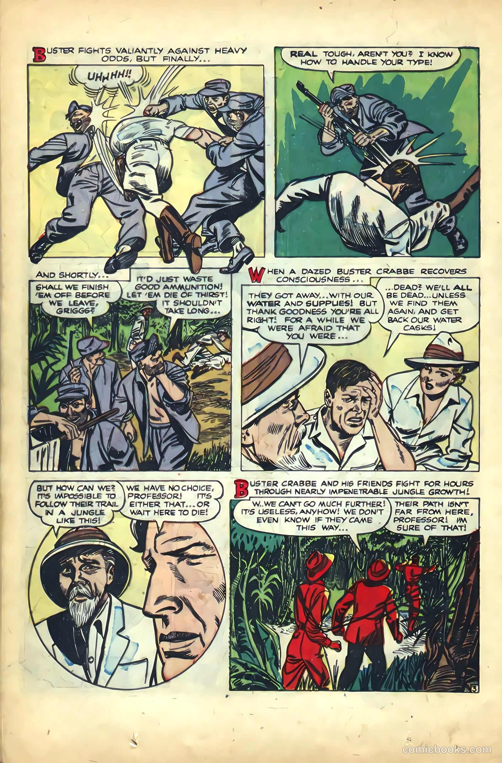 The Amazing Adventures of Buster Crabbe #2 — page 16 of 36