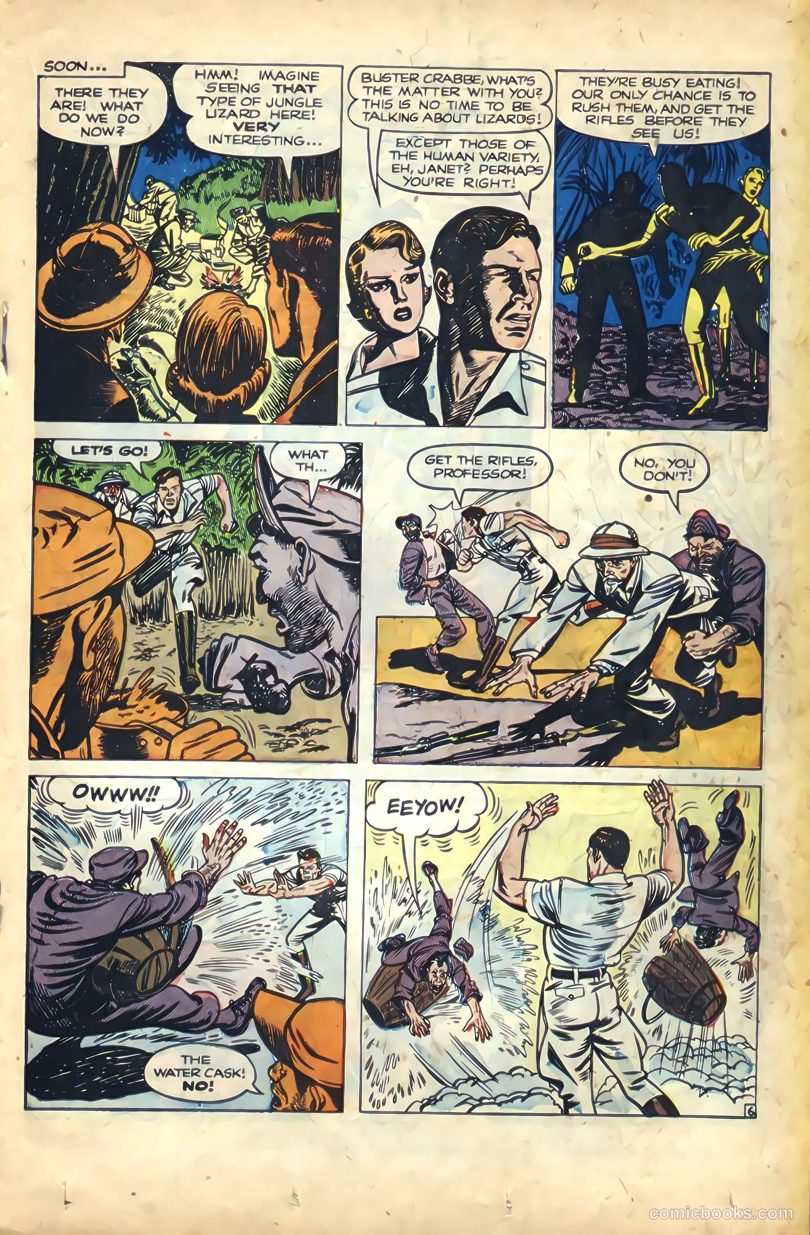 The Amazing Adventures of Buster Crabbe #2 — page 19 of 36