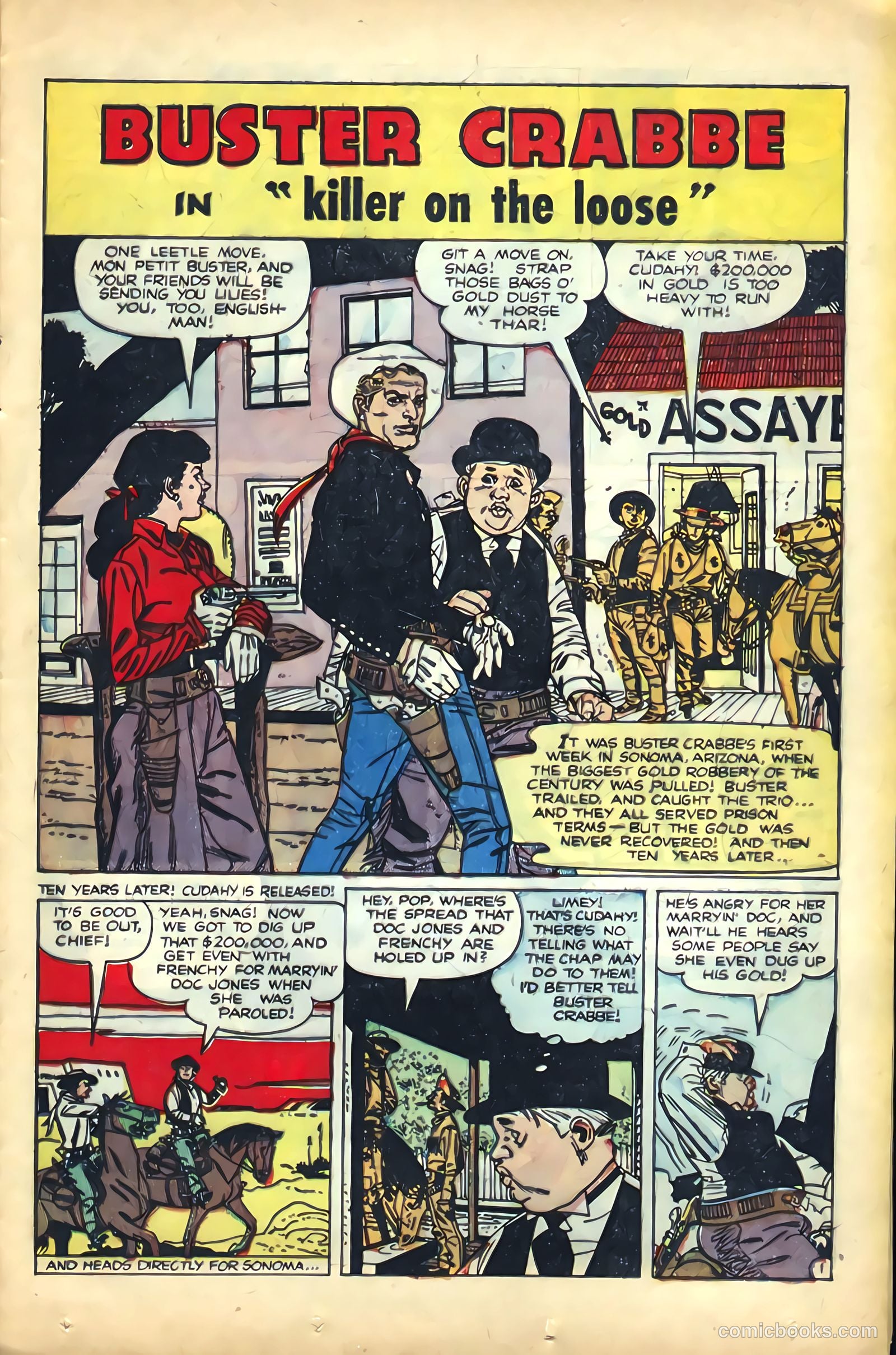 The Amazing Adventures of Buster Crabbe #2 — page 25 of 36