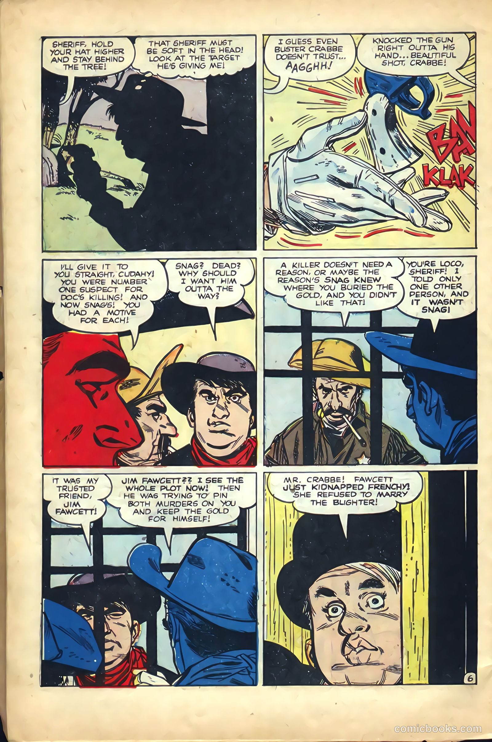 The Amazing Adventures of Buster Crabbe #2 — page 30 of 36