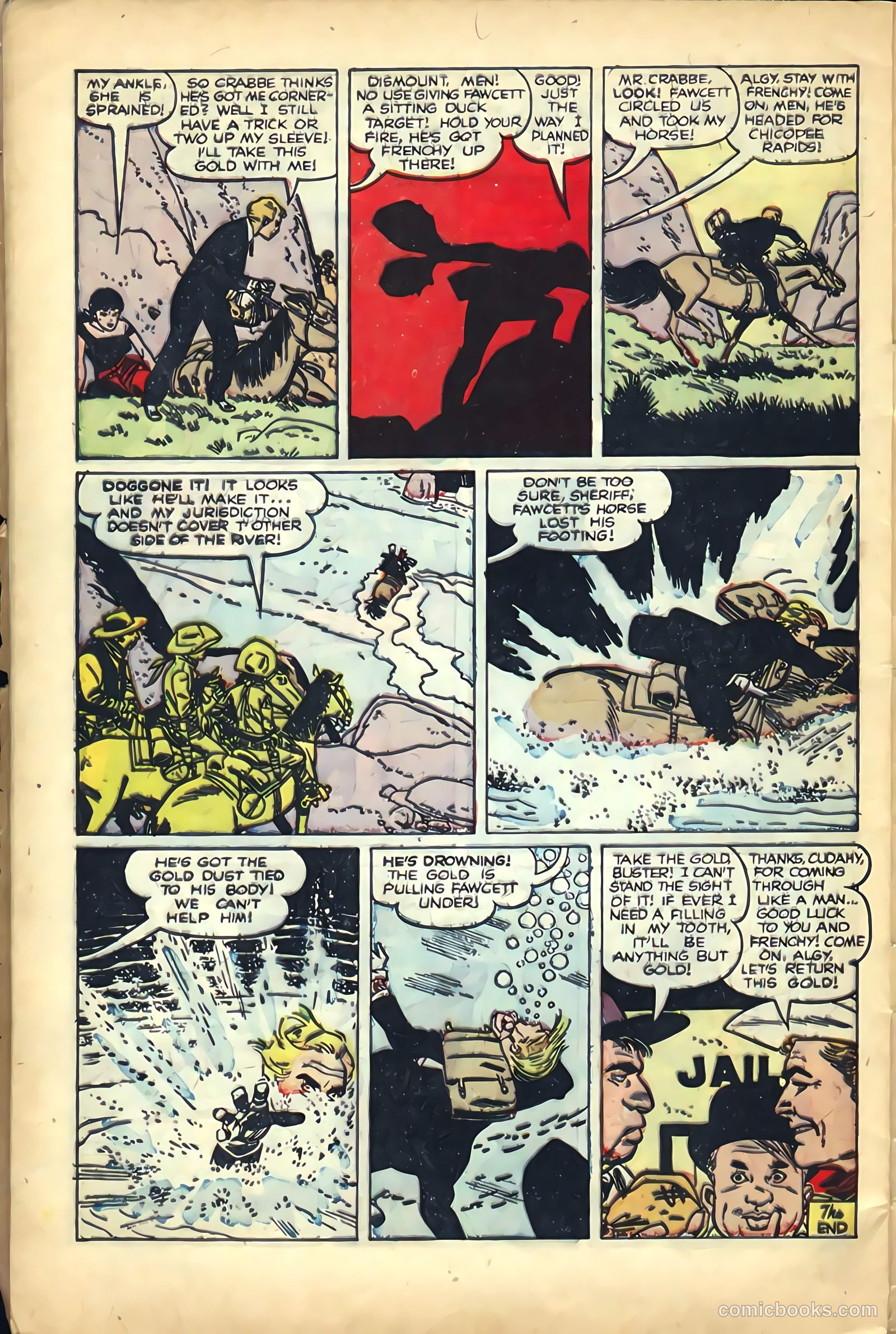 The Amazing Adventures of Buster Crabbe #2 — page 32 of 36