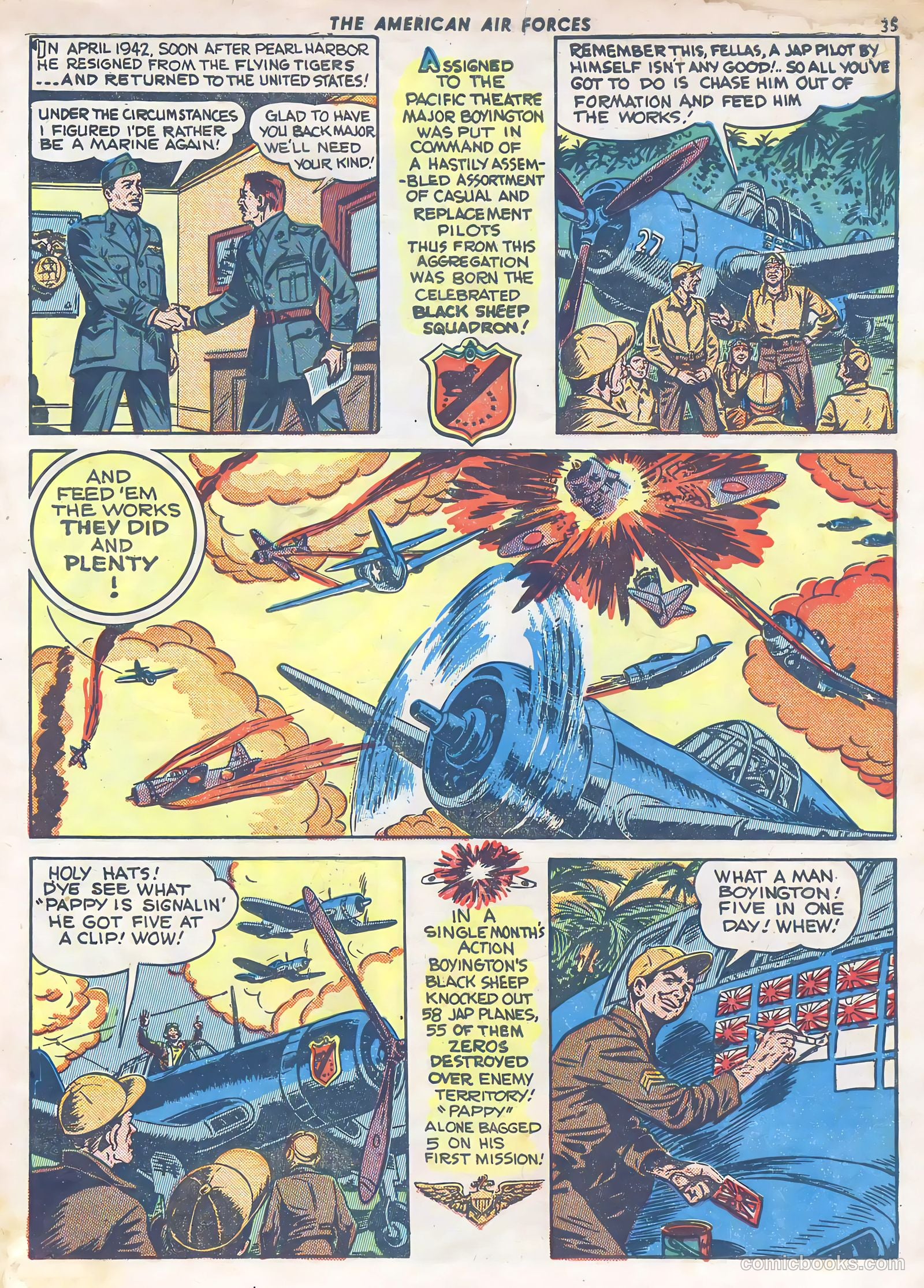 The American Air Forces #4 — page 36 of 53