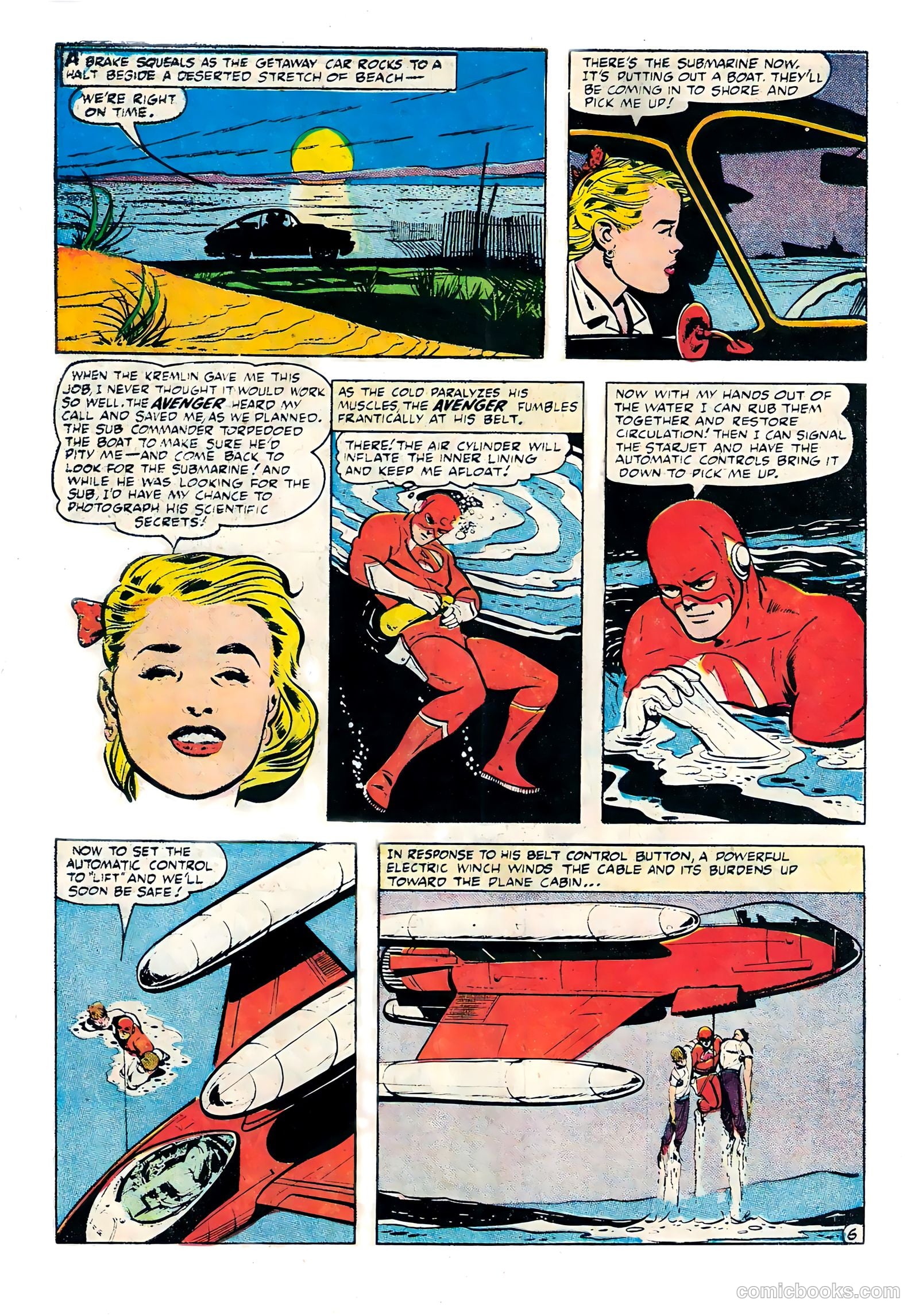 The Avenger #4 — page 8 of 36