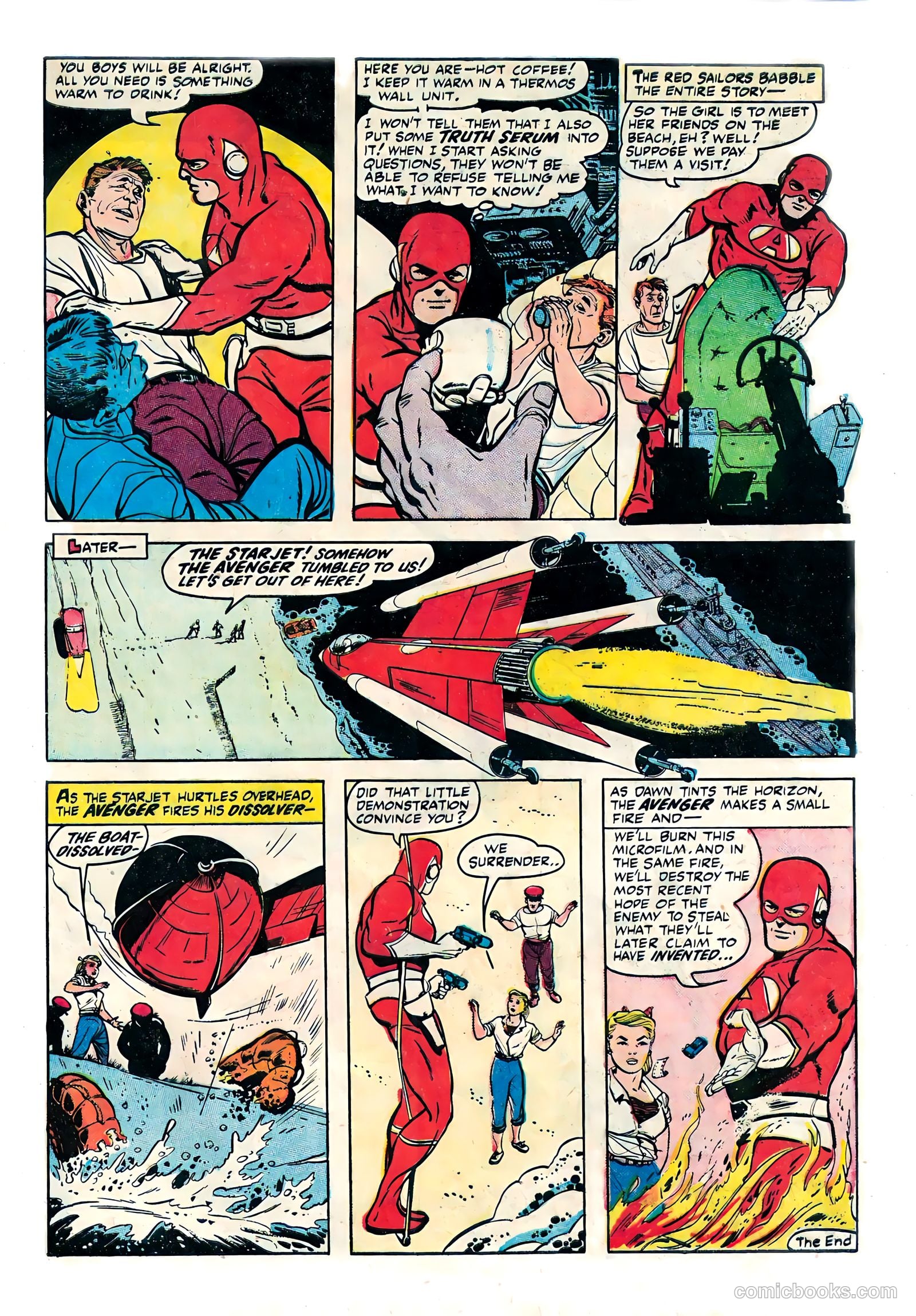 The Avenger #4 — page 9 of 36