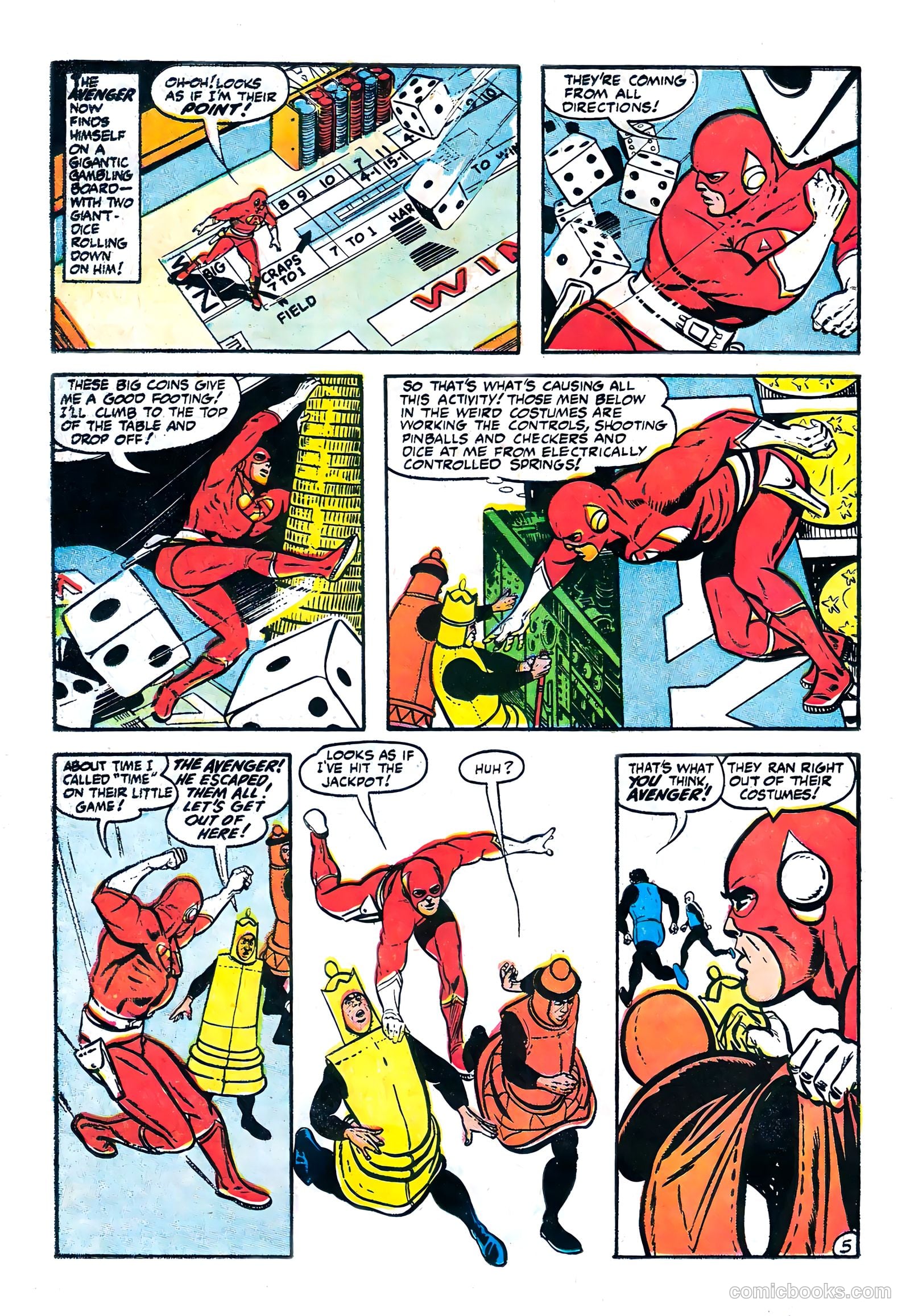 The Avenger #4 — page 16 of 36