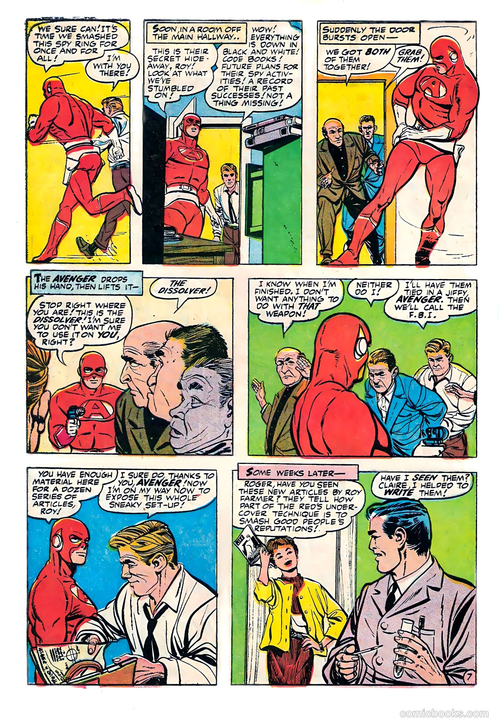 The Avenger #4 — page 32 of 36