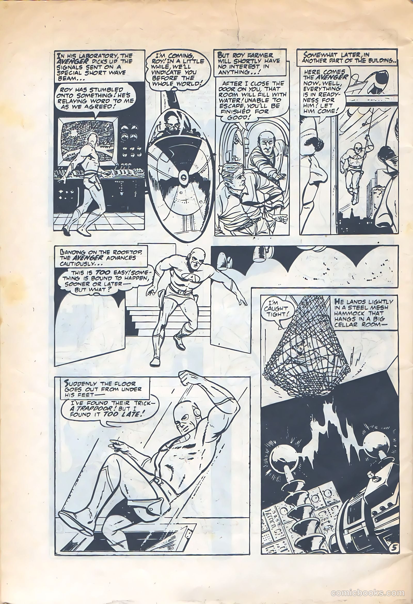 The Avenger #5 — page 6 of 24