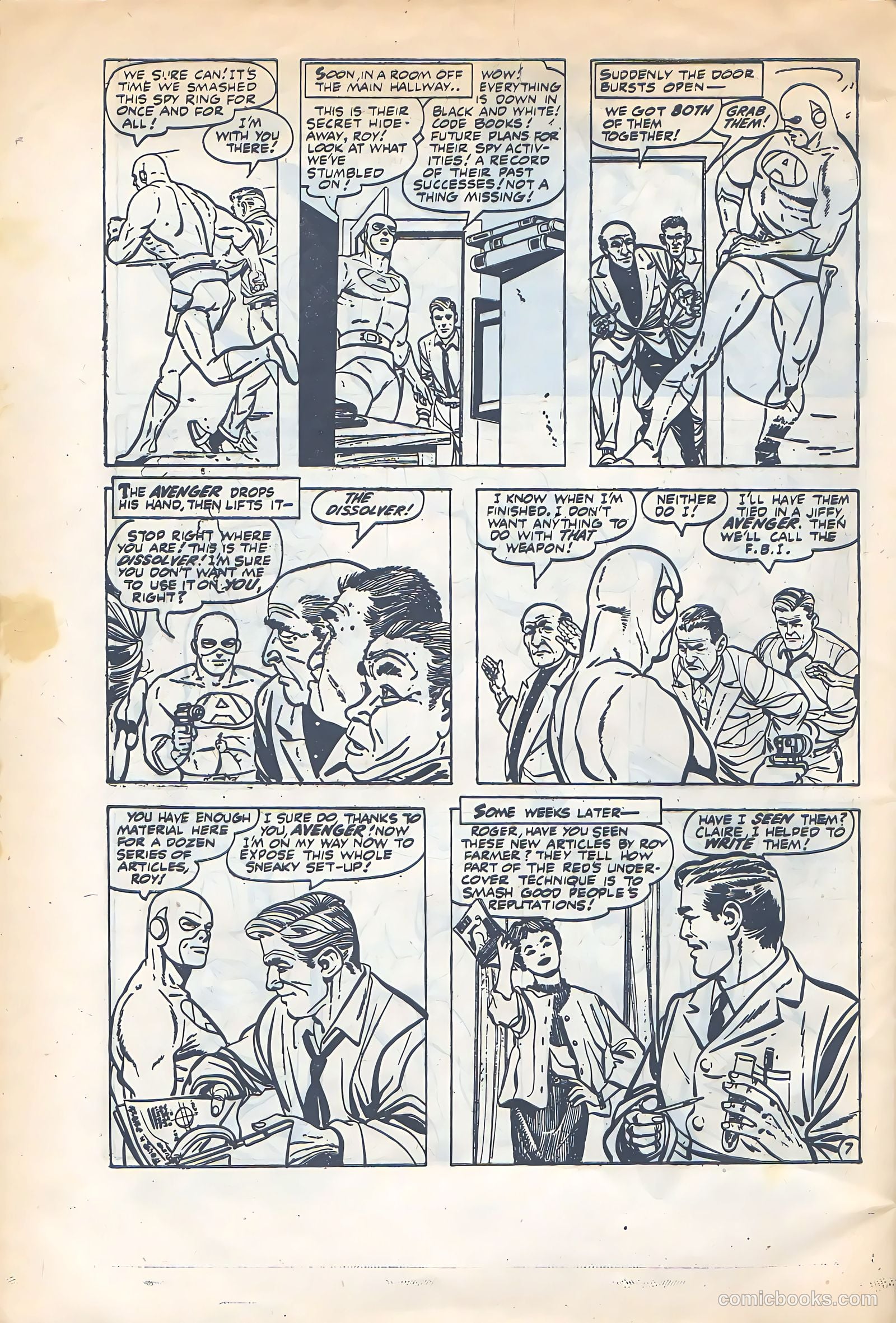 The Avenger #5 — page 8 of 24