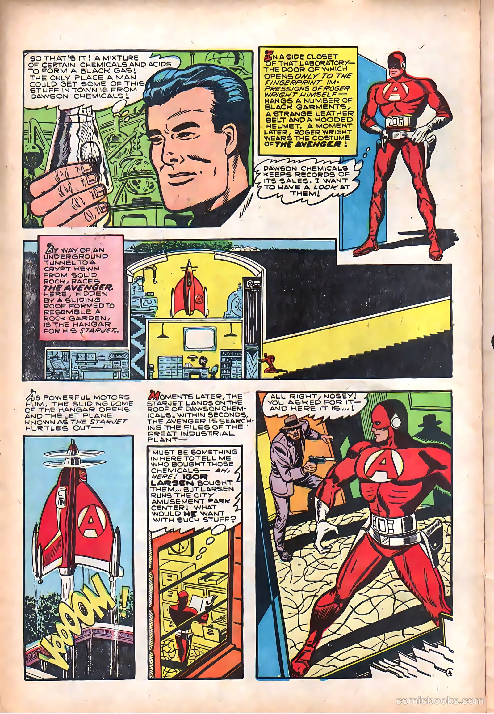 The Avenger #9 — page 6 of 36