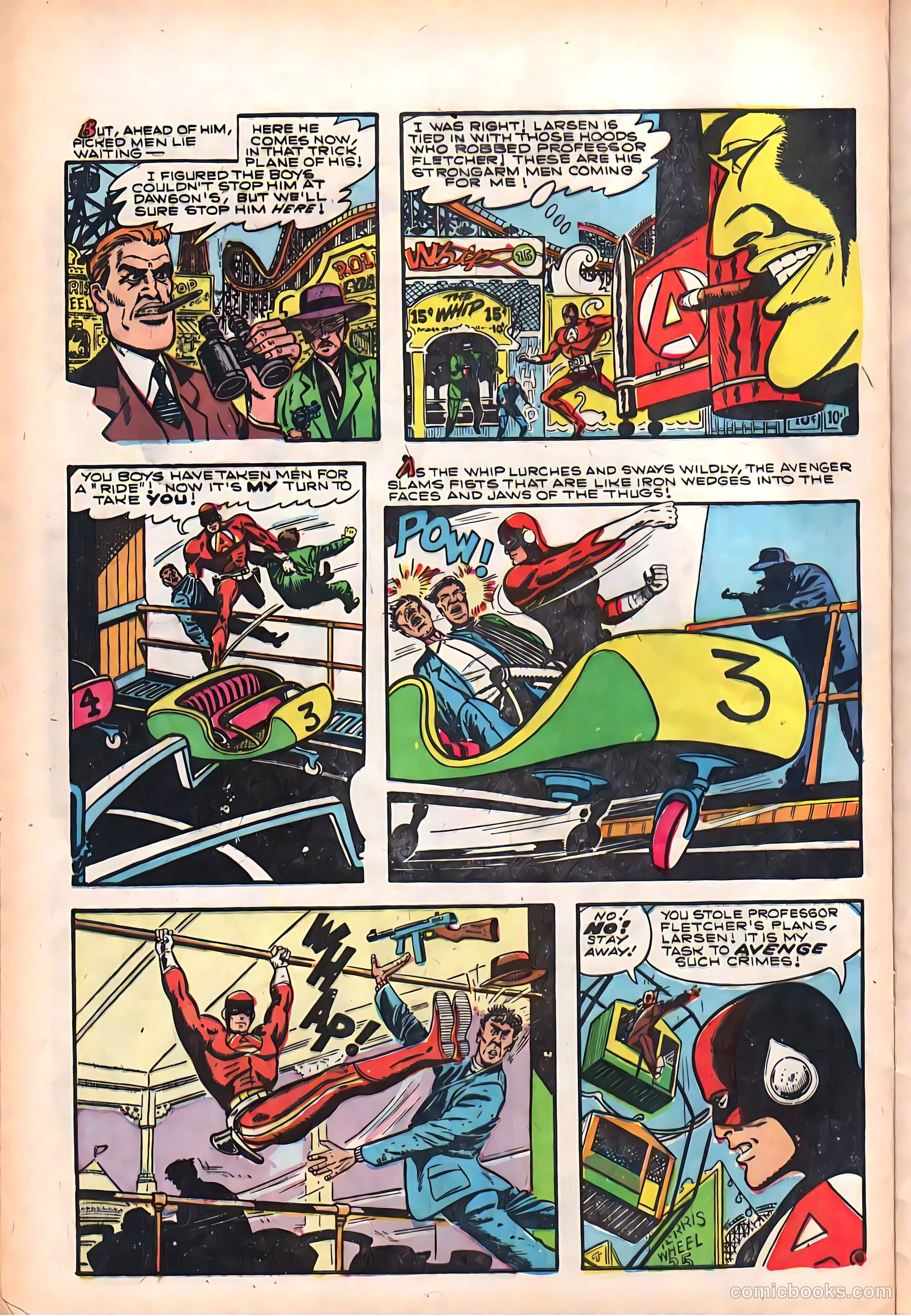 The Avenger #9 — page 8 of 36