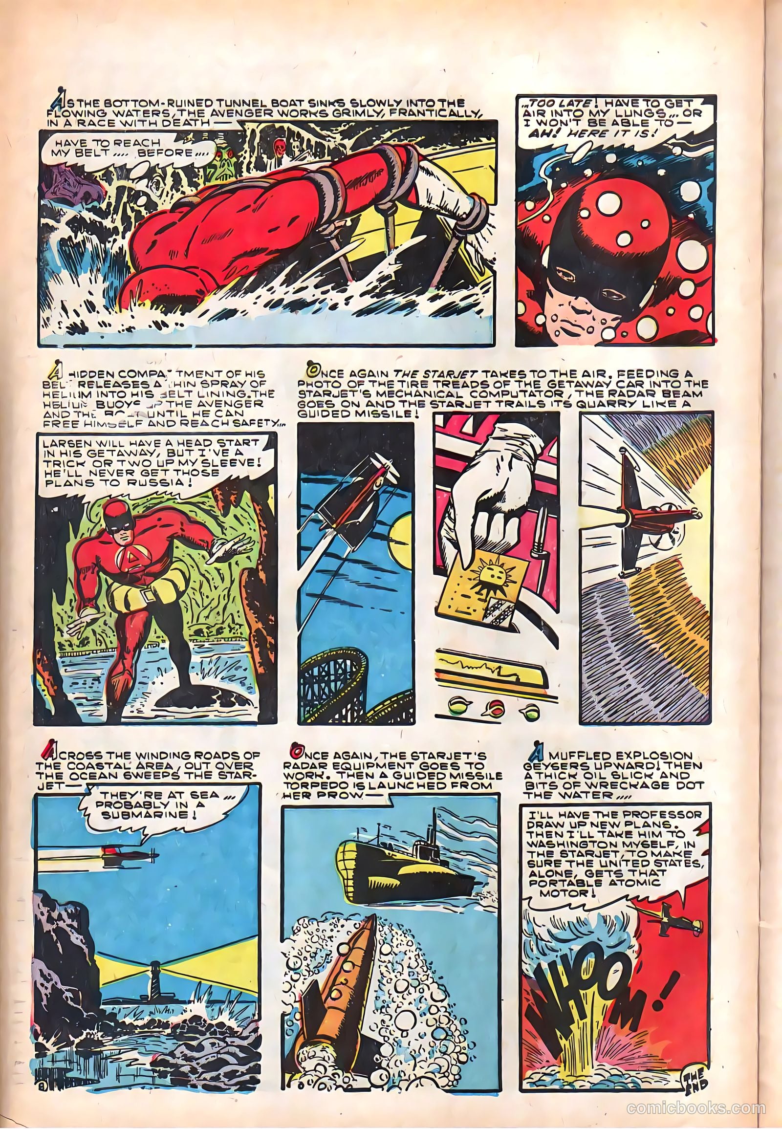 The Avenger #9 — page 10 of 36