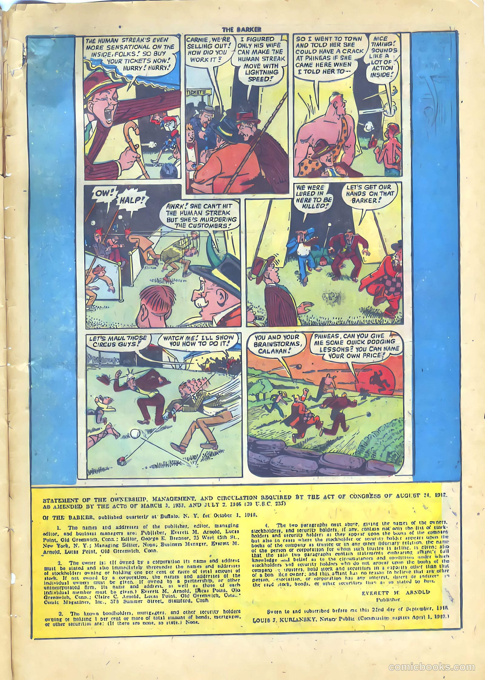 The Barker #12 — page 35 of 36
