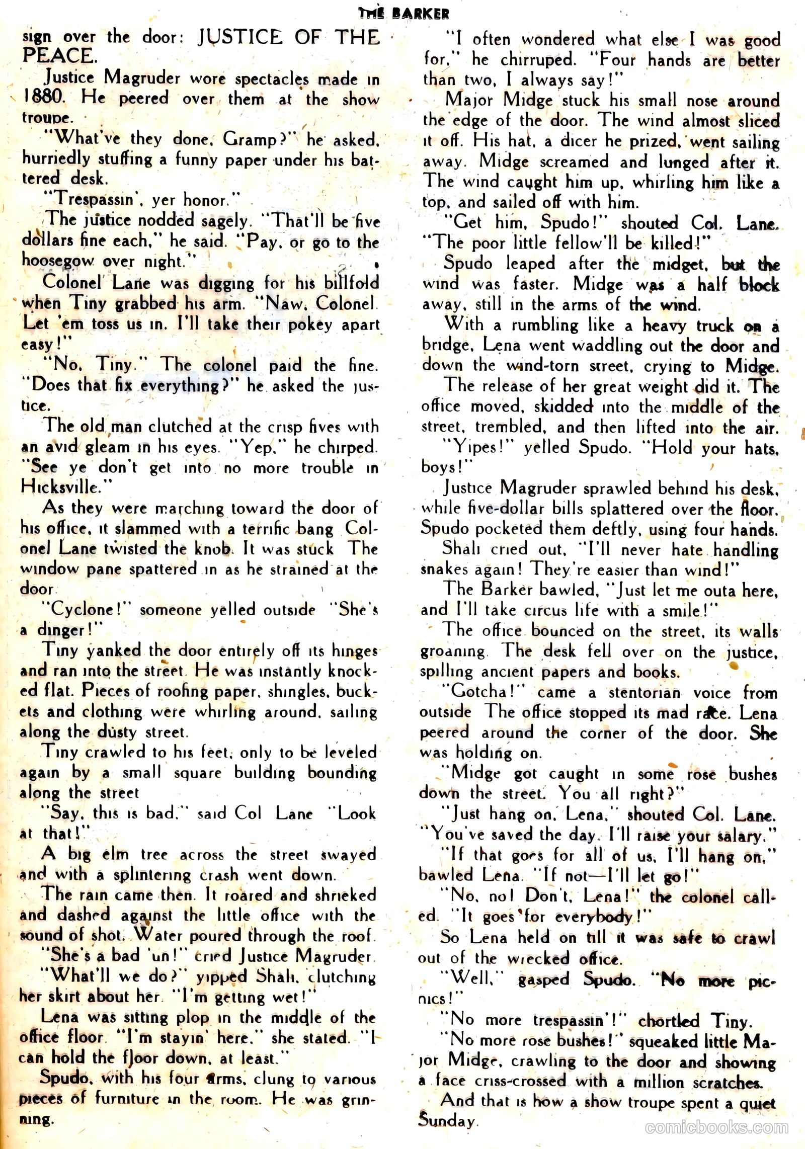 The Barker #6 — page 35 of 52