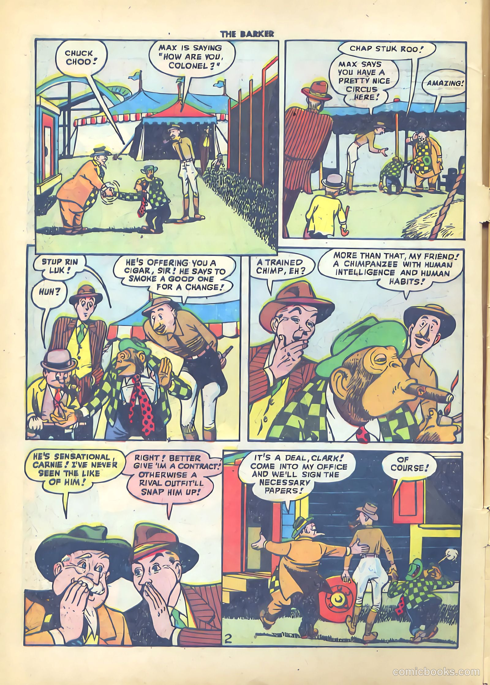 The Barker #8 — page 3 of 46