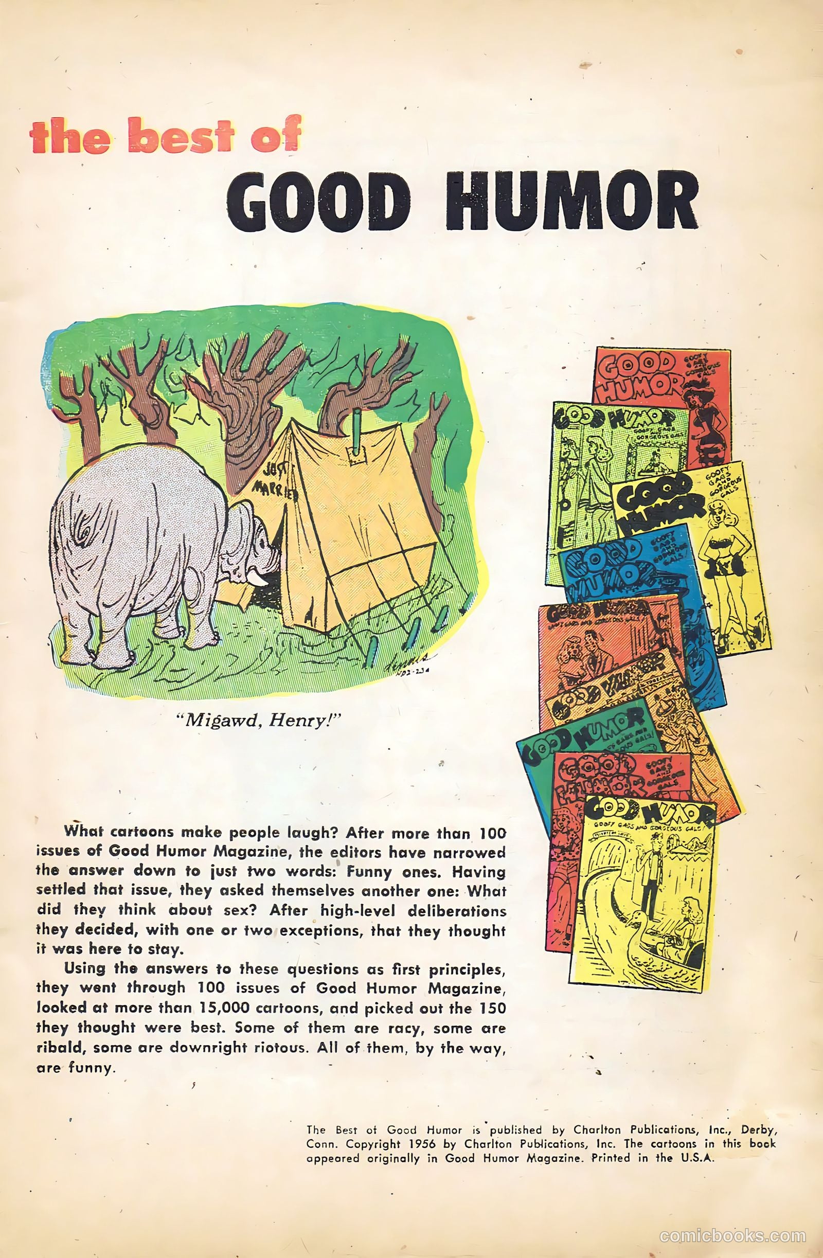 The Best of Good Humor #1 — page 3 of 68
