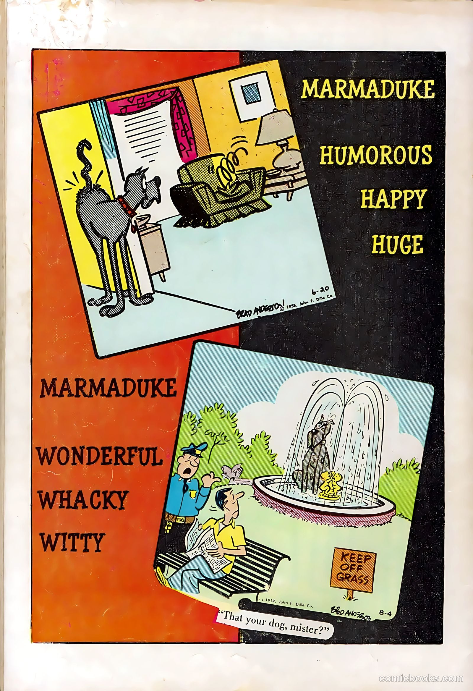 The Best of Marmaduke #1 — page 36 of 36