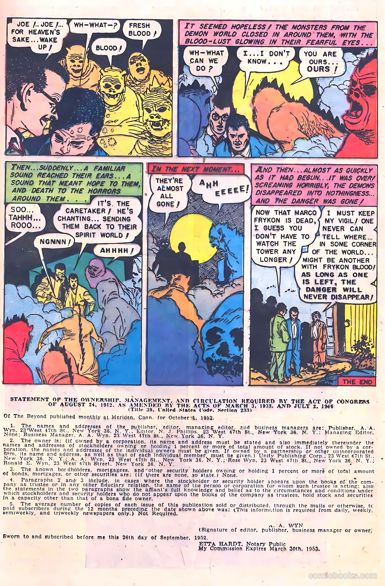 The Beyond #19 — page 17 of 36
