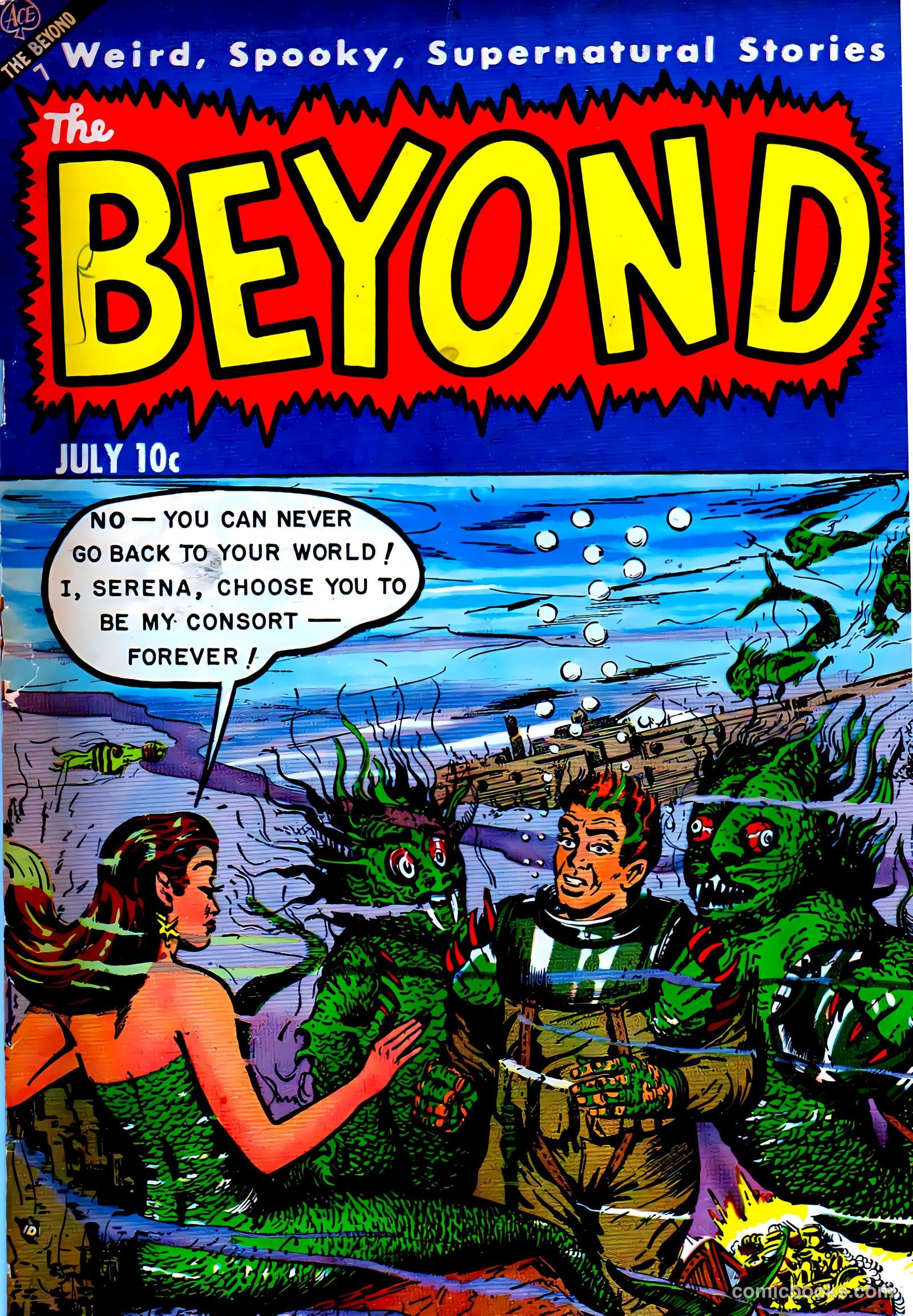 The Beyond #21 — page 1 of 36