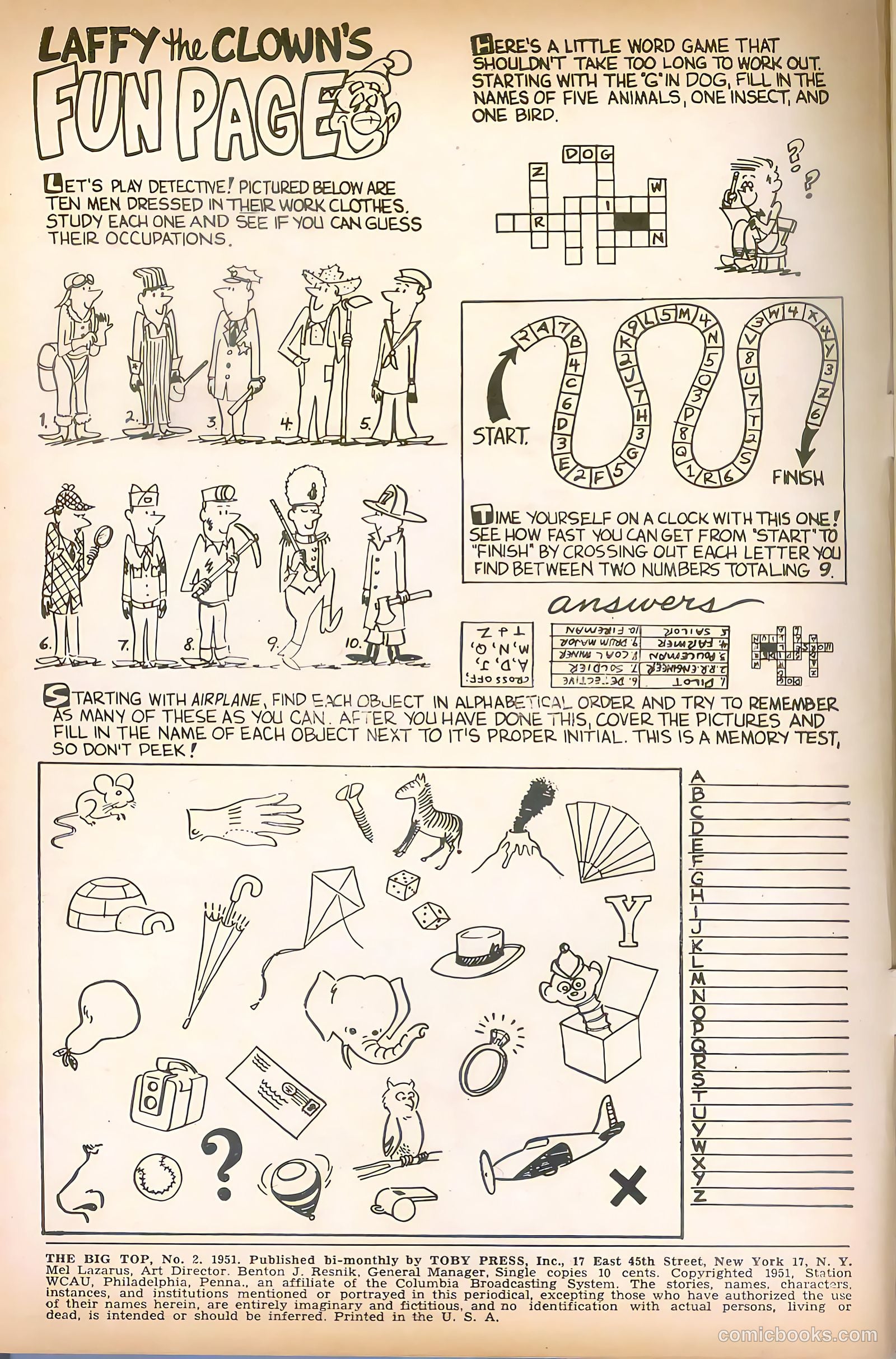 The Big Top #2 — page 2 of 36