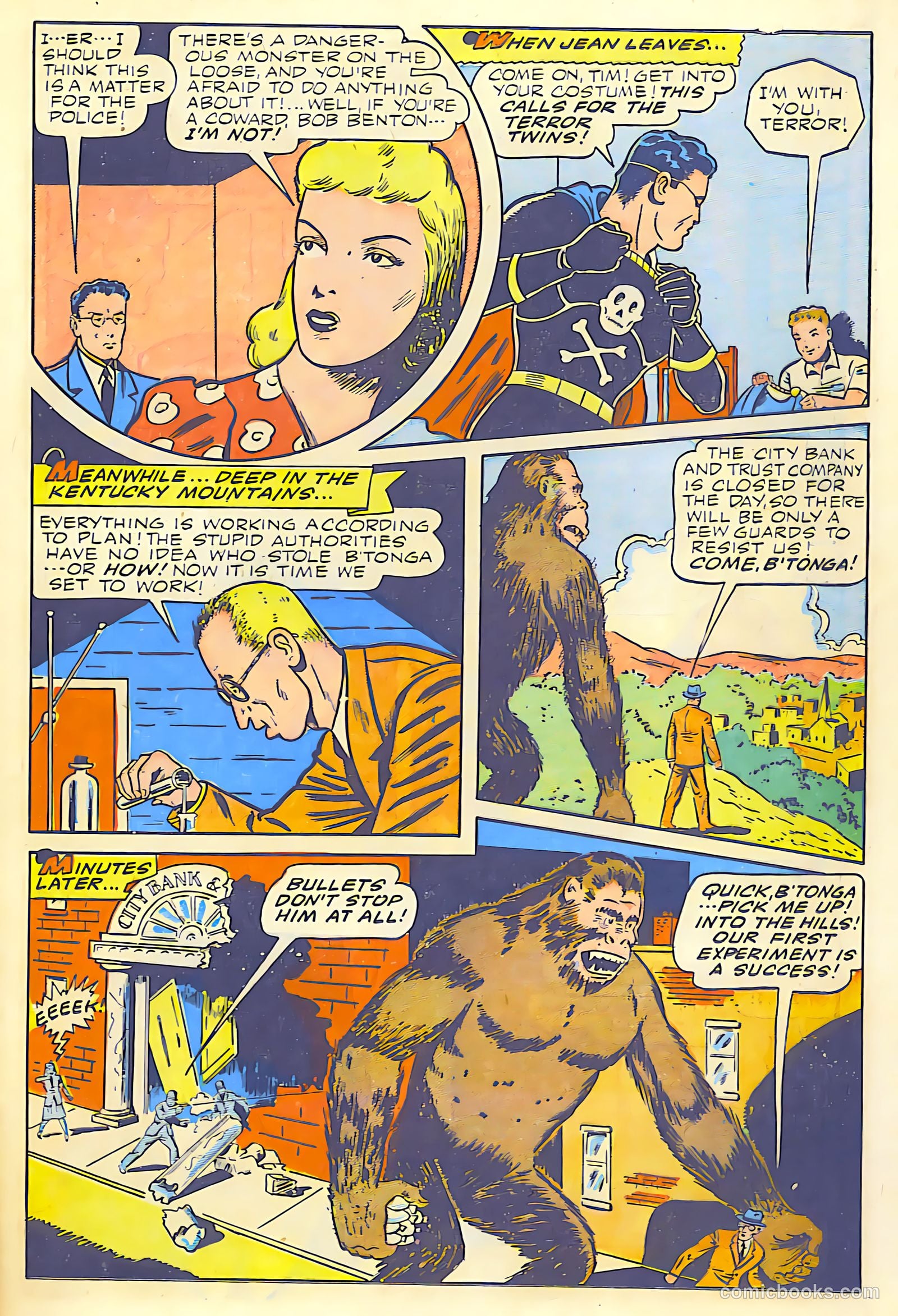 The Black Terror #10 — page 31 of 45