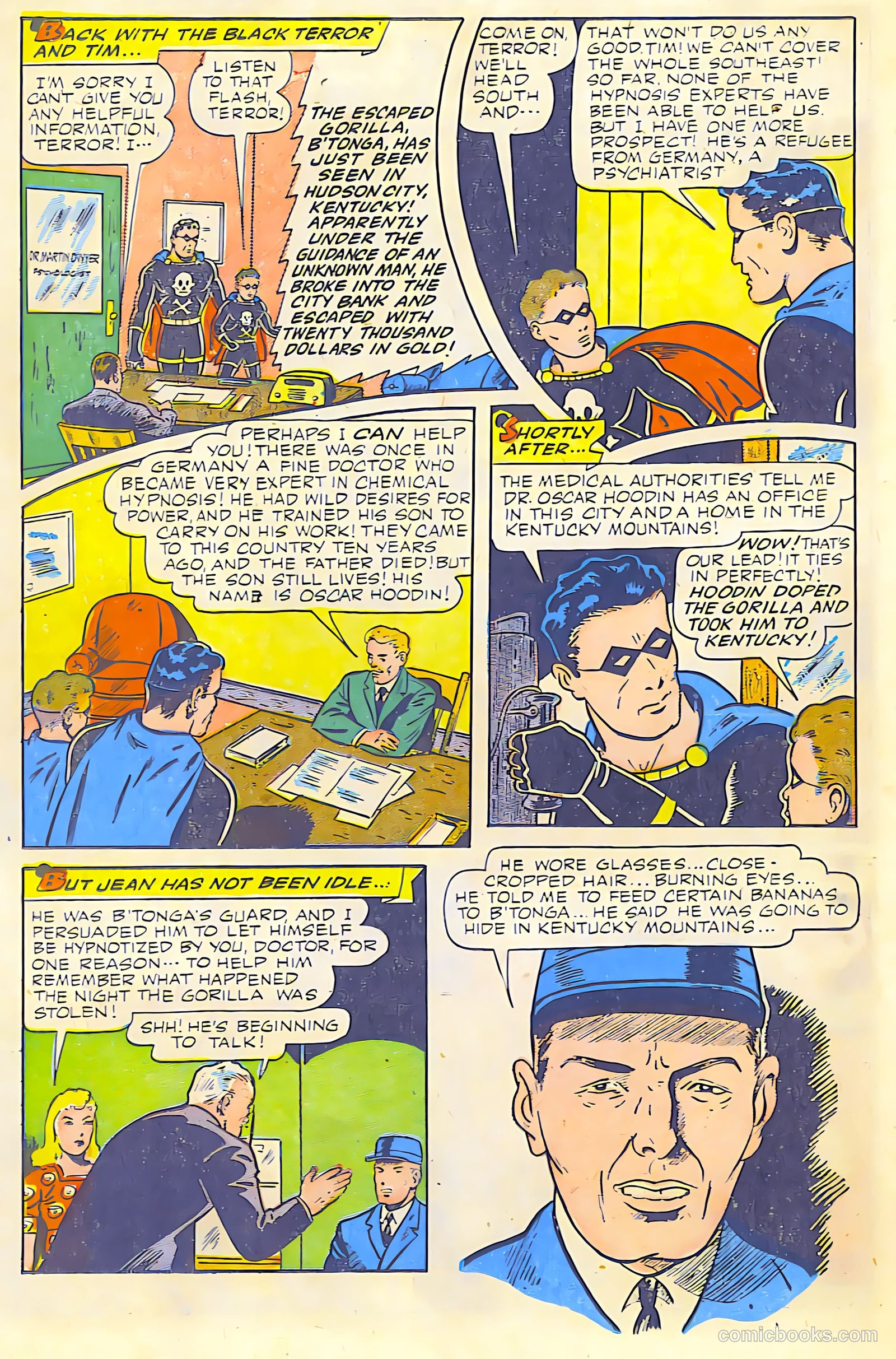 The Black Terror #10 — page 32 of 45