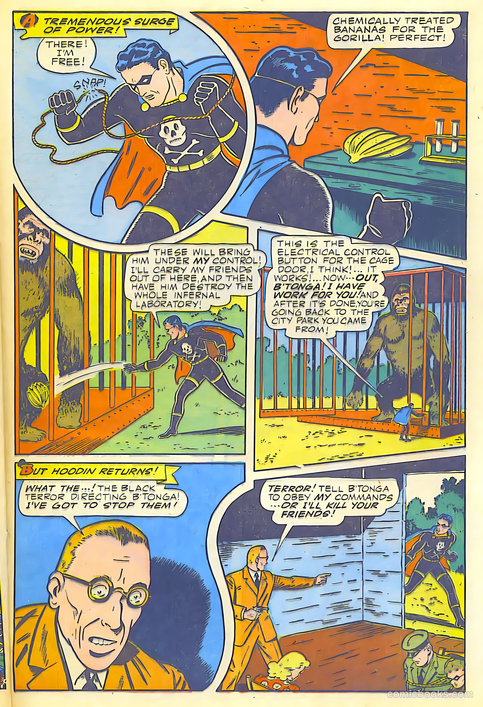 The Black Terror #10 — page 35 of 45