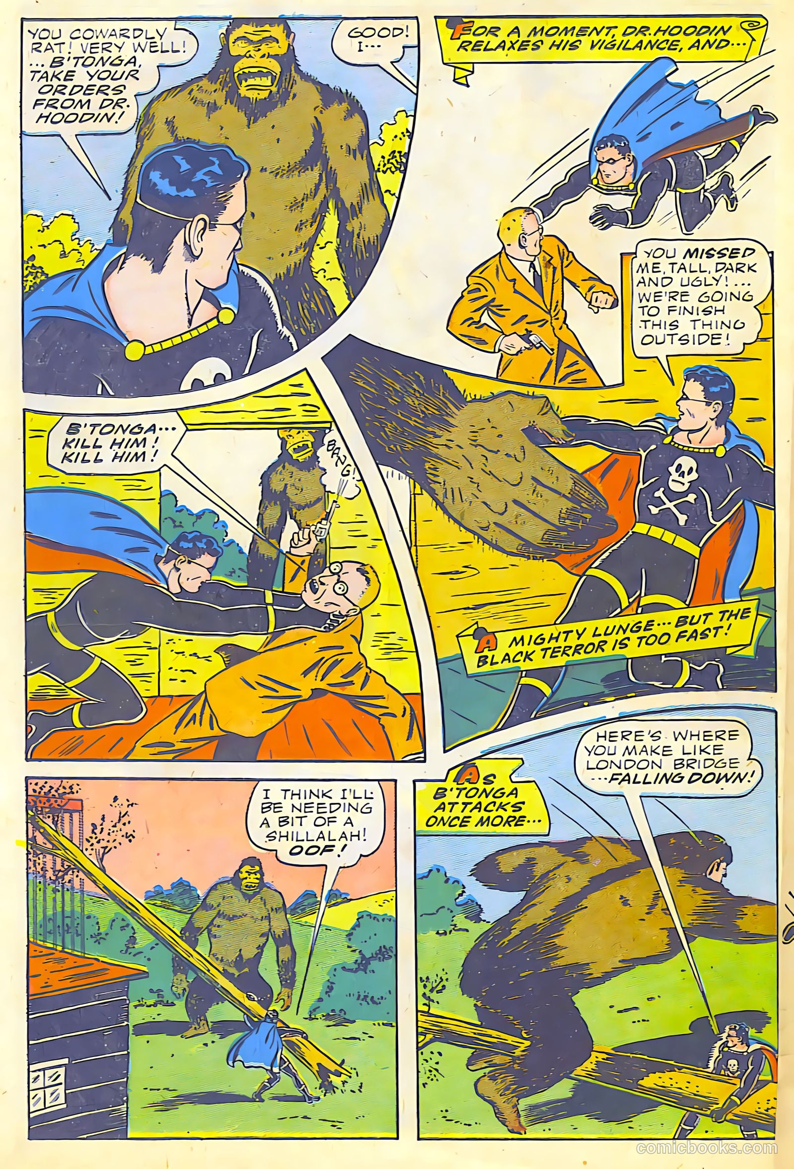 The Black Terror #10 — page 36 of 45