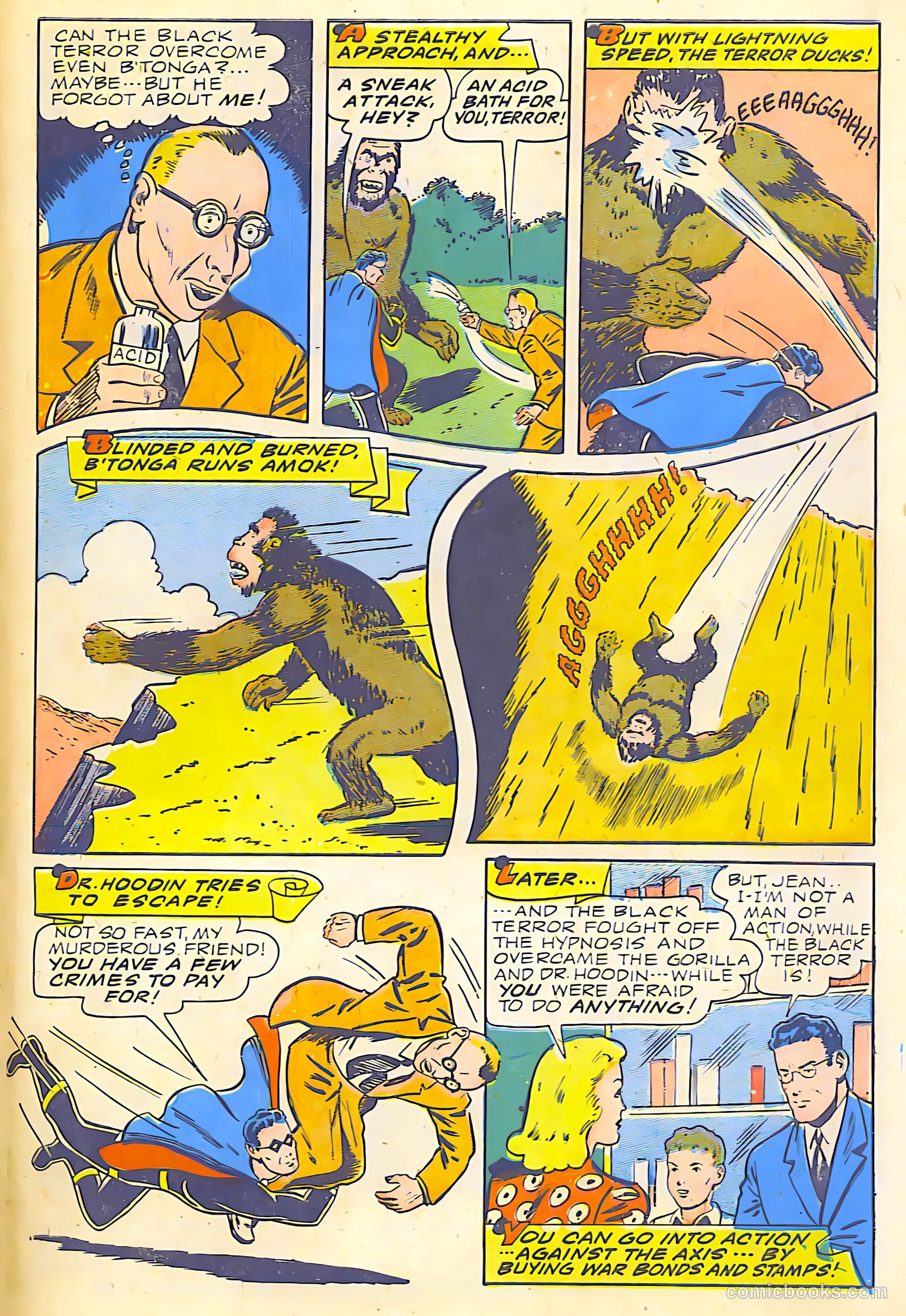 The Black Terror #10 — page 37 of 45