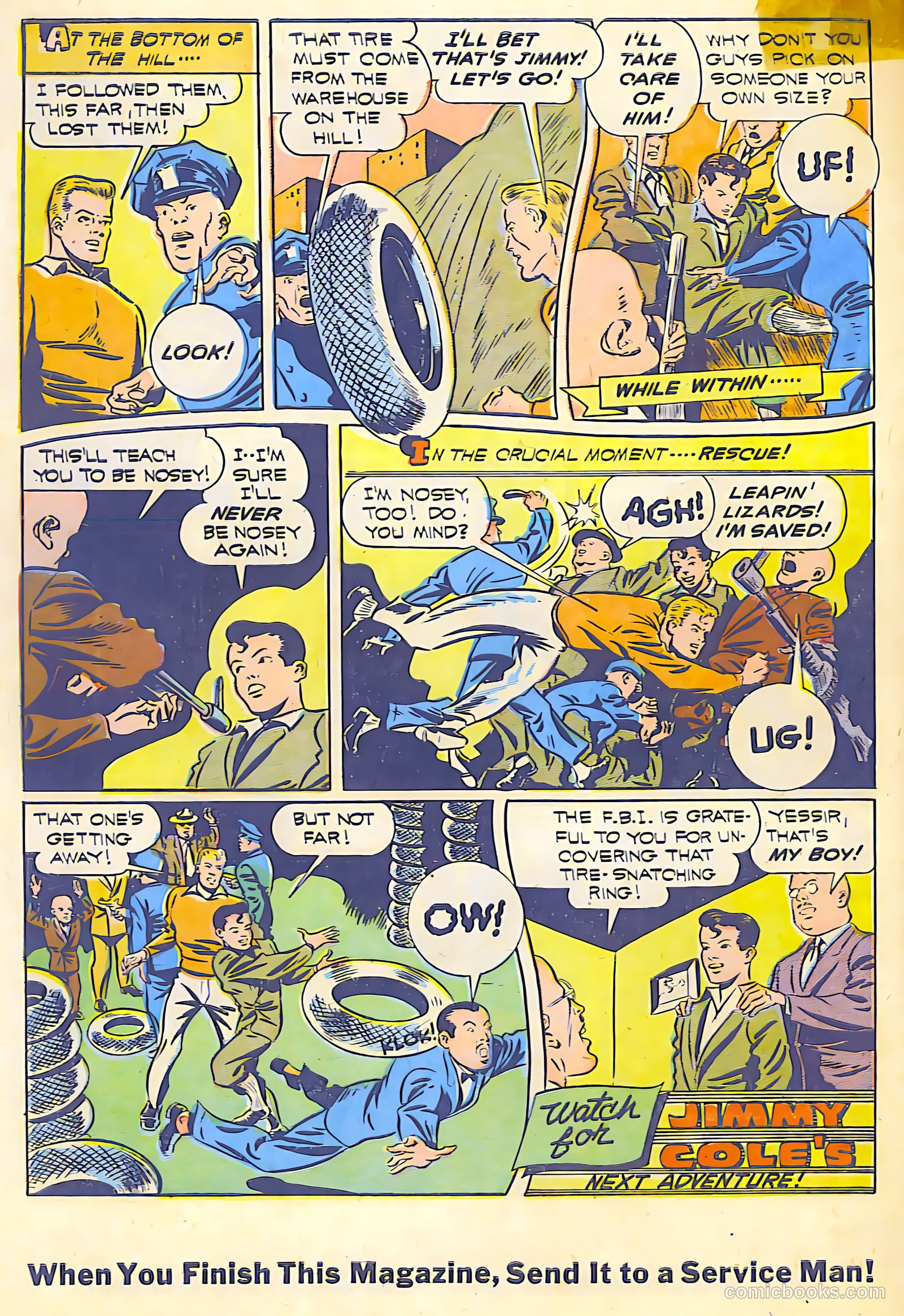The Black Terror #10 — page 45 of 45