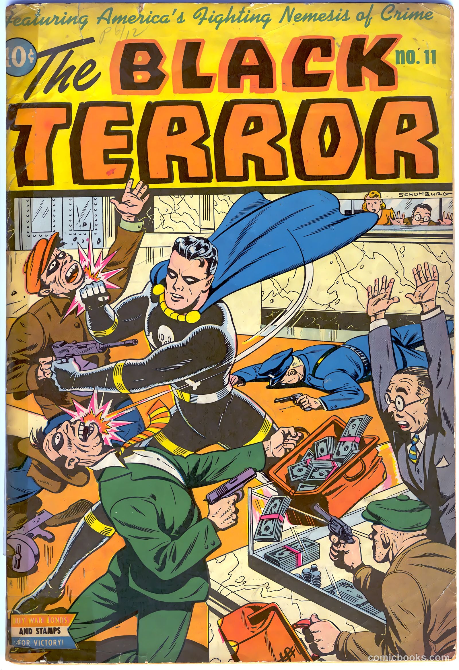 The Black Terror #11 — page 1 of 37
