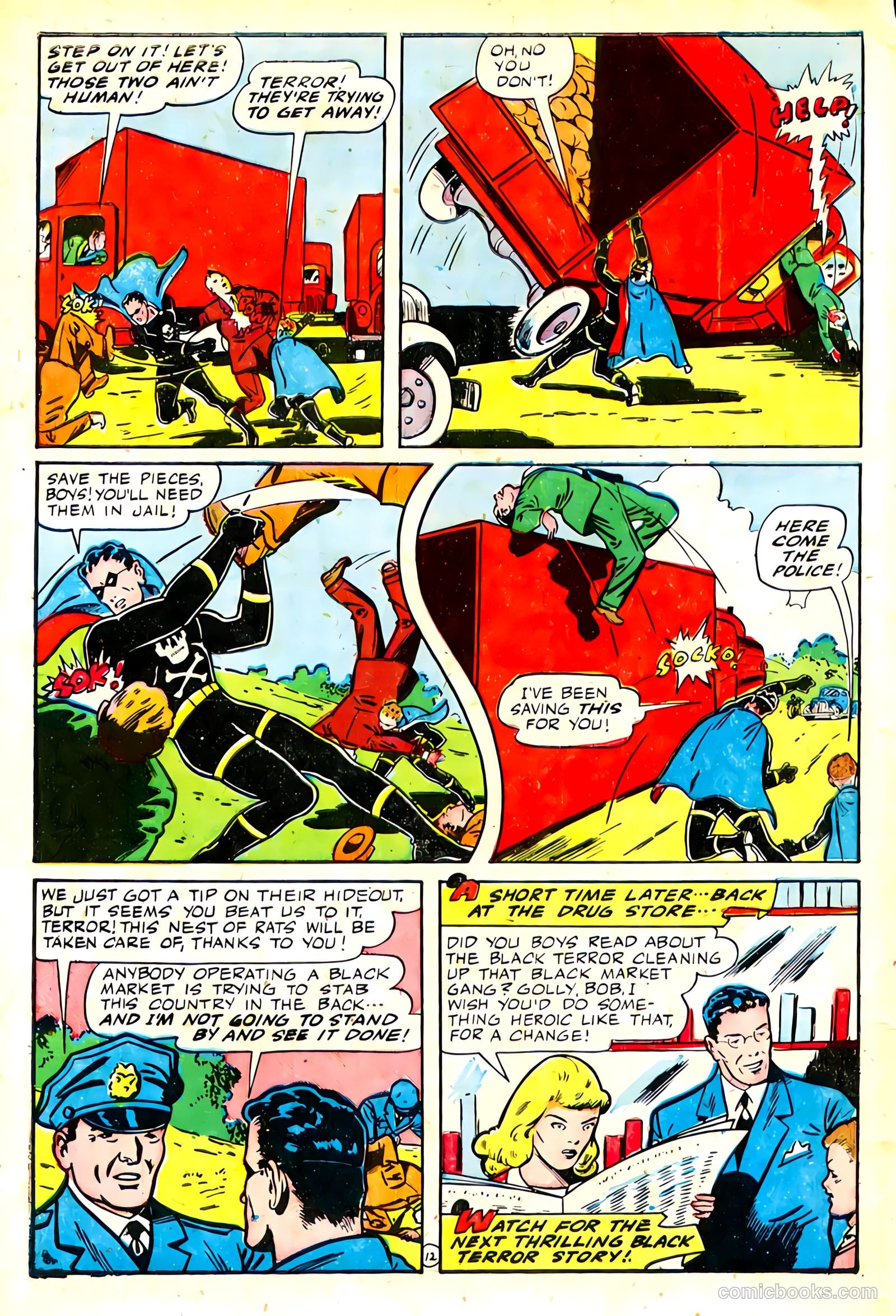 The Black Terror #13 — page 14 of 52