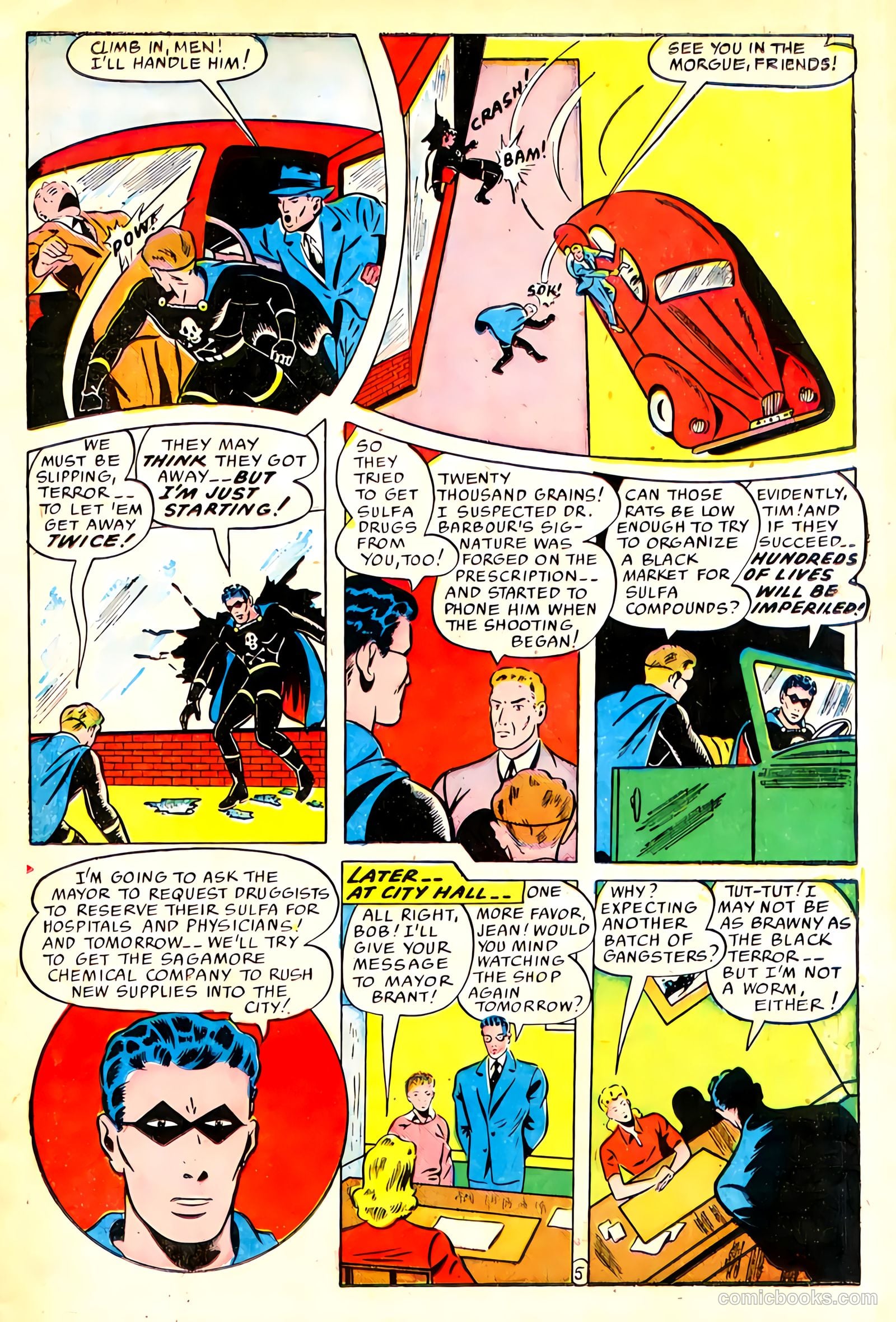 The Black Terror #13 — page 19 of 52