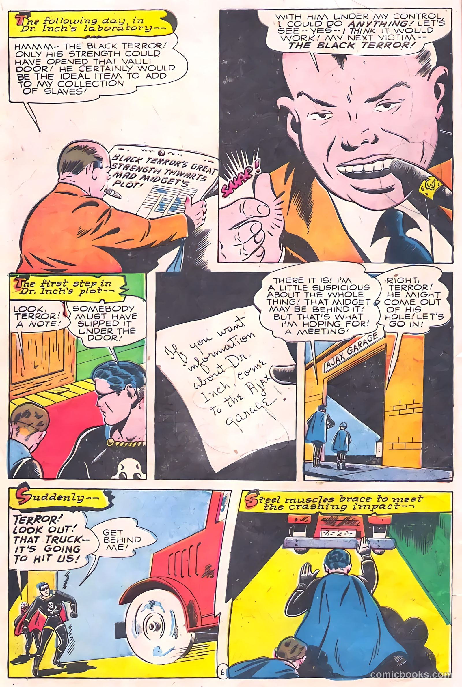 The Black Terror #15 — page 9 of 53