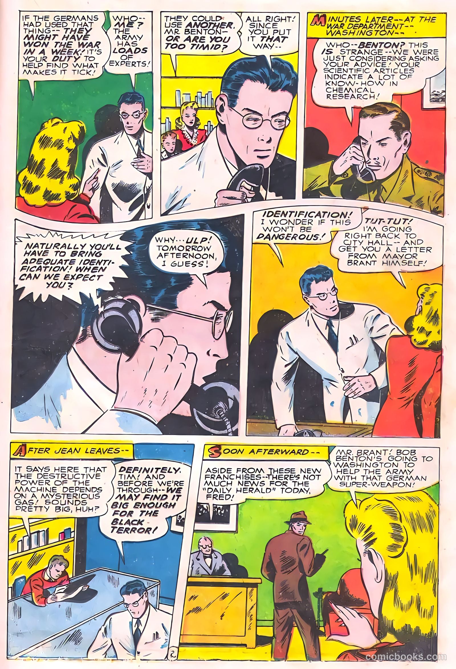 The Black Terror #15 — page 30 of 53