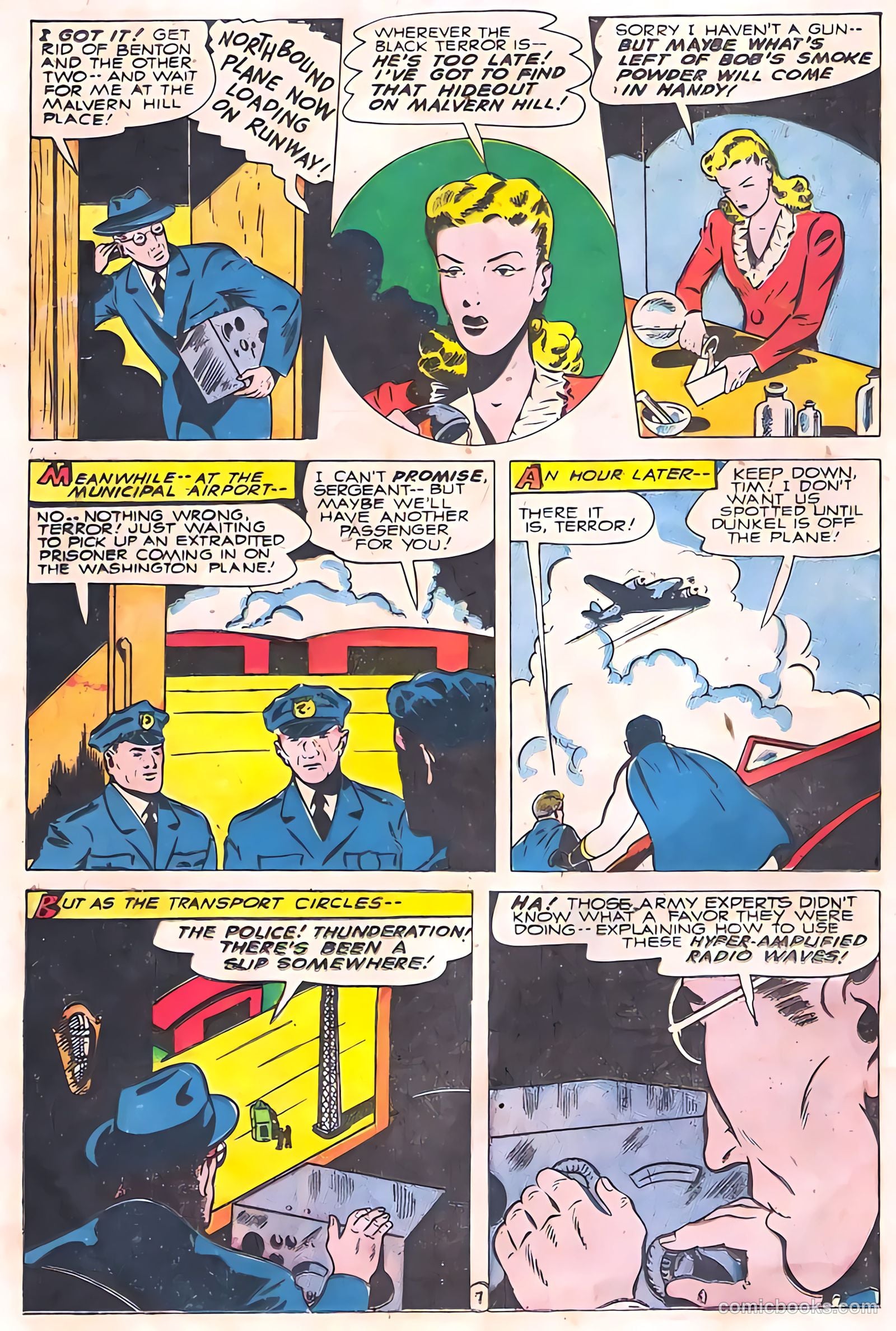 The Black Terror #15 — page 35 of 53