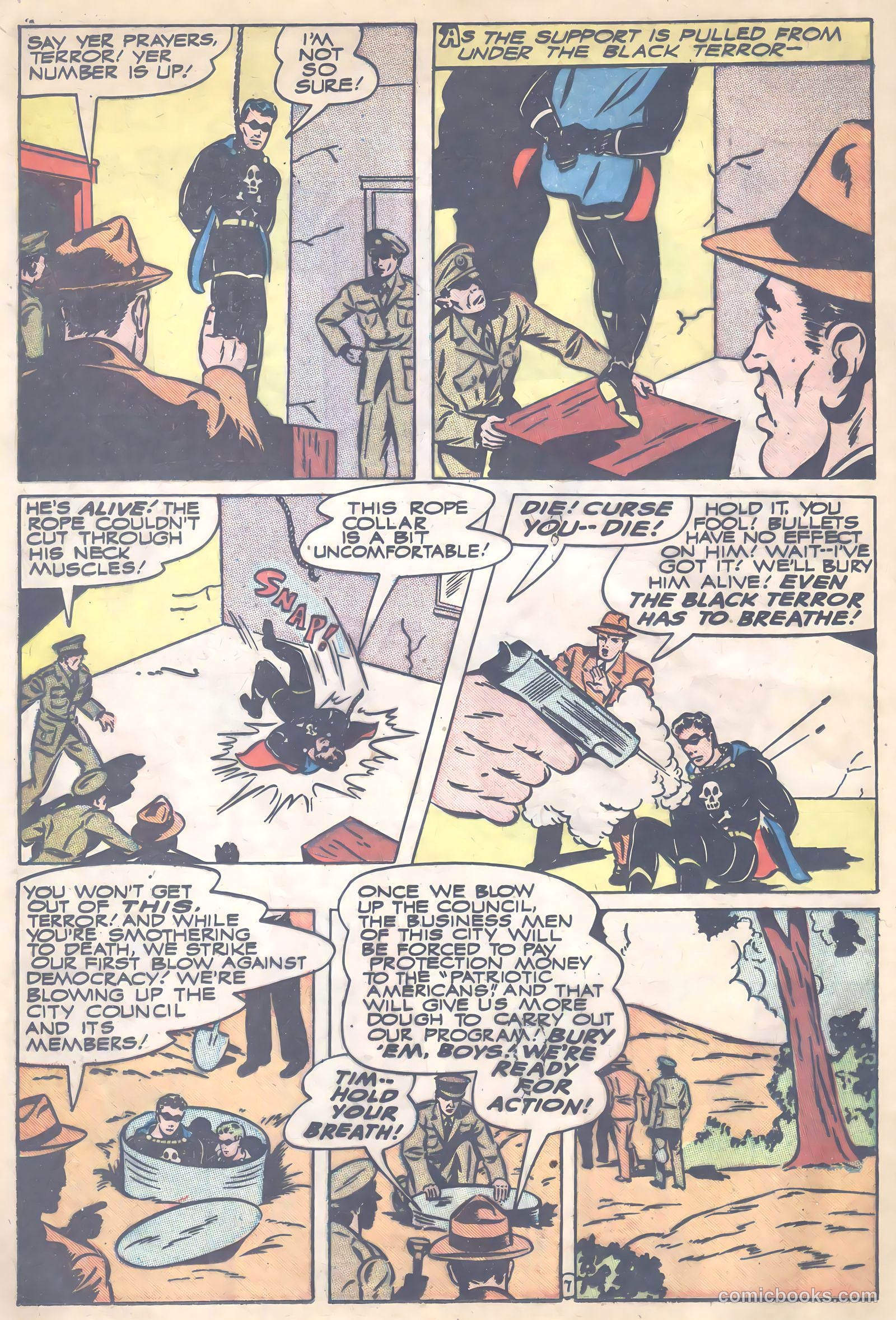 The Black Terror #16 — page 32 of 52